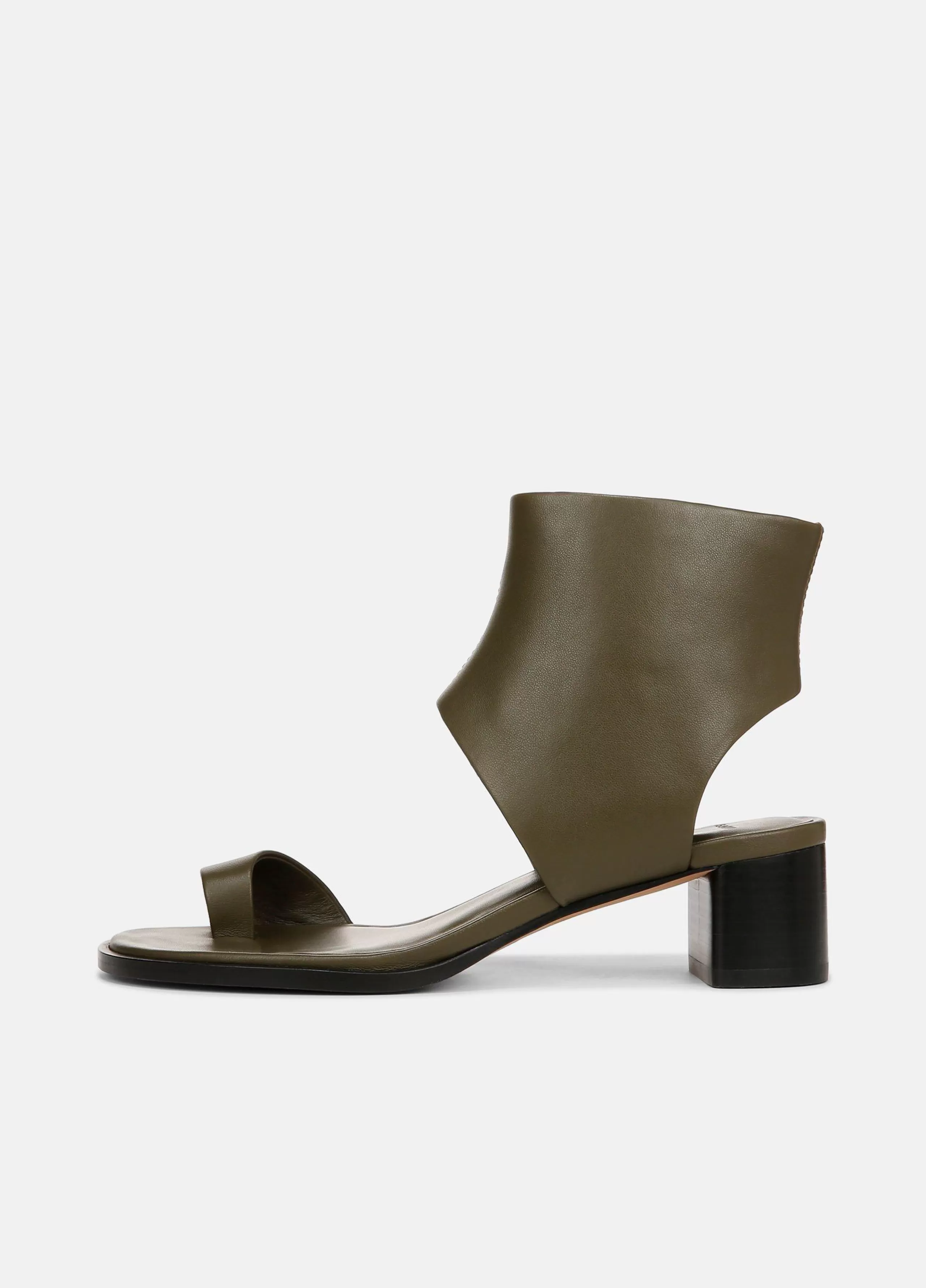 Women Vince Ada Heeled Leather Sandal