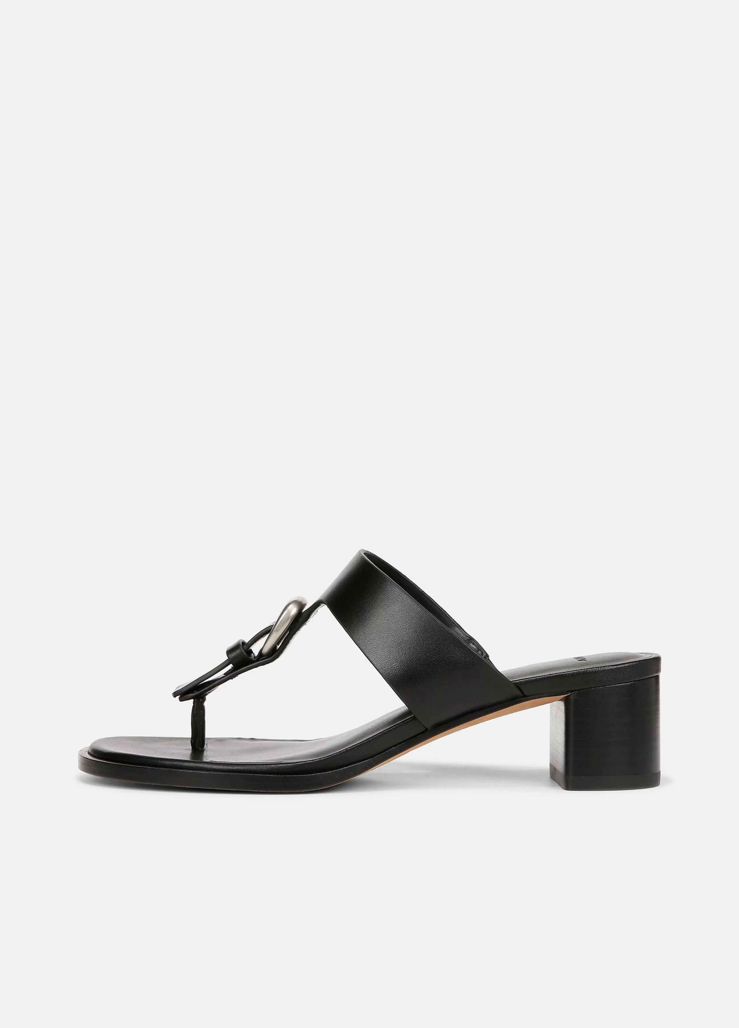 Women Vince Aubrey Leather Buckle Sandal