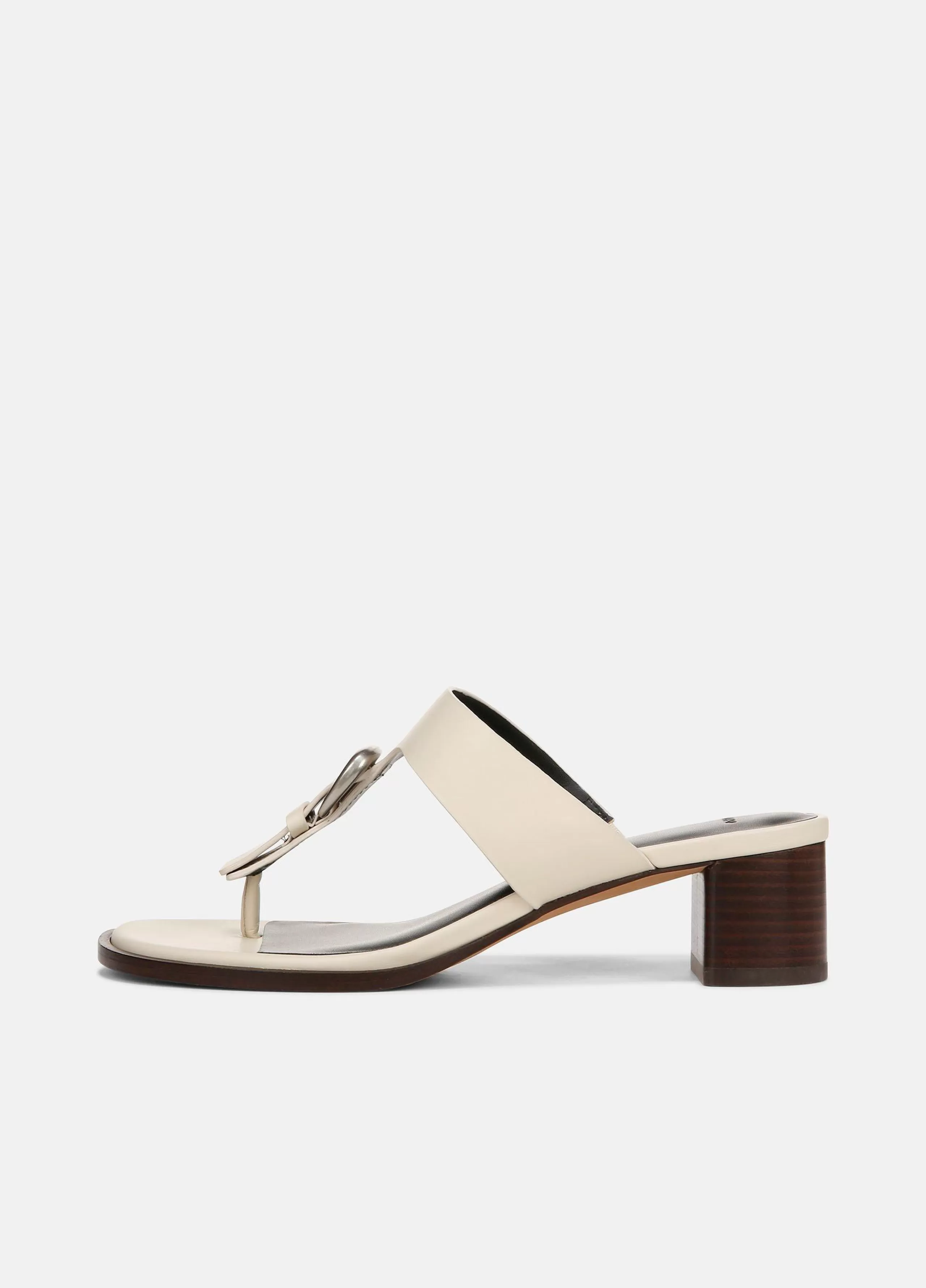 Women Vince Aubrey Leather Buckle Sandal