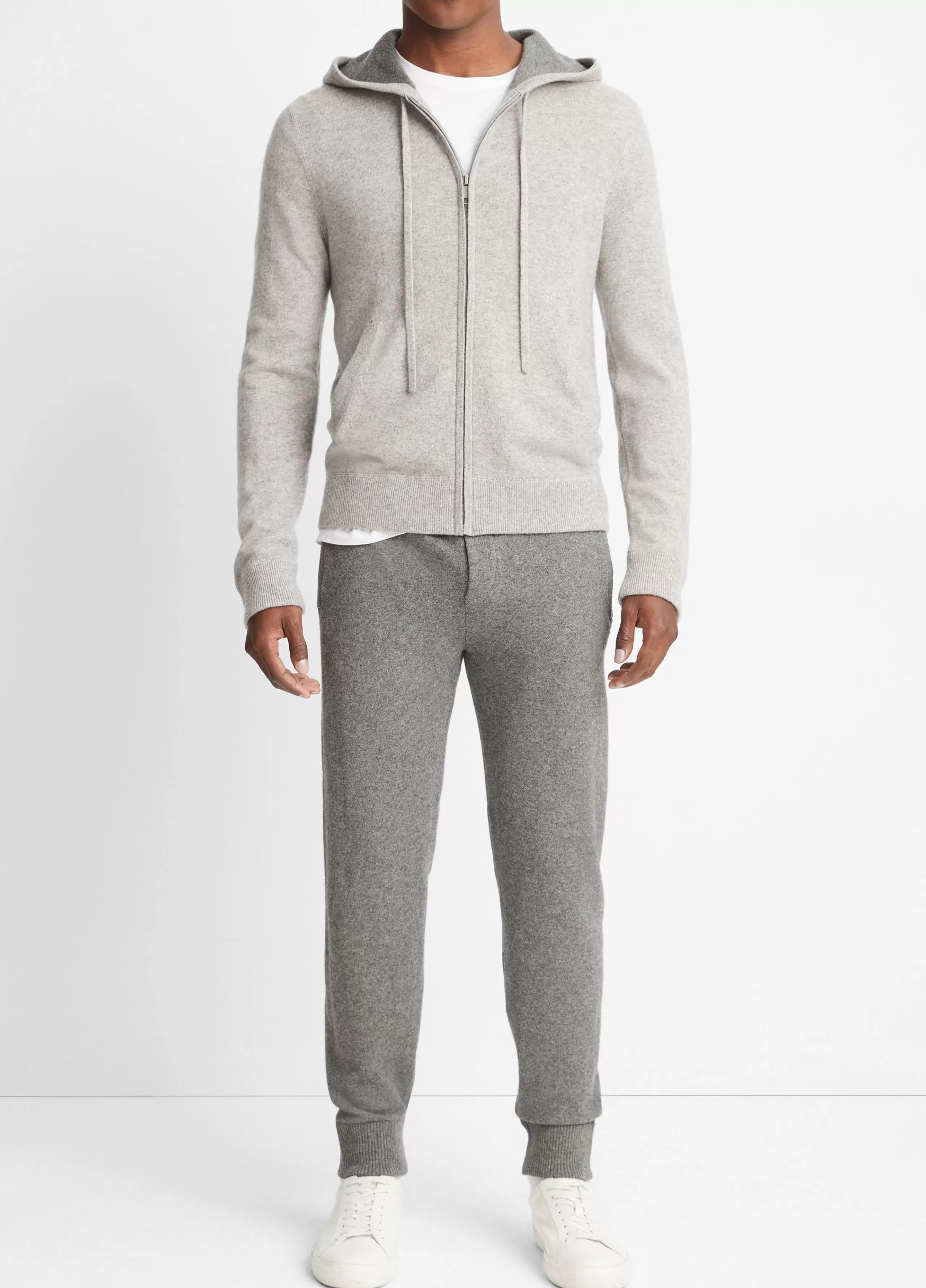 Vince Cashmere Full Zip Hoodie