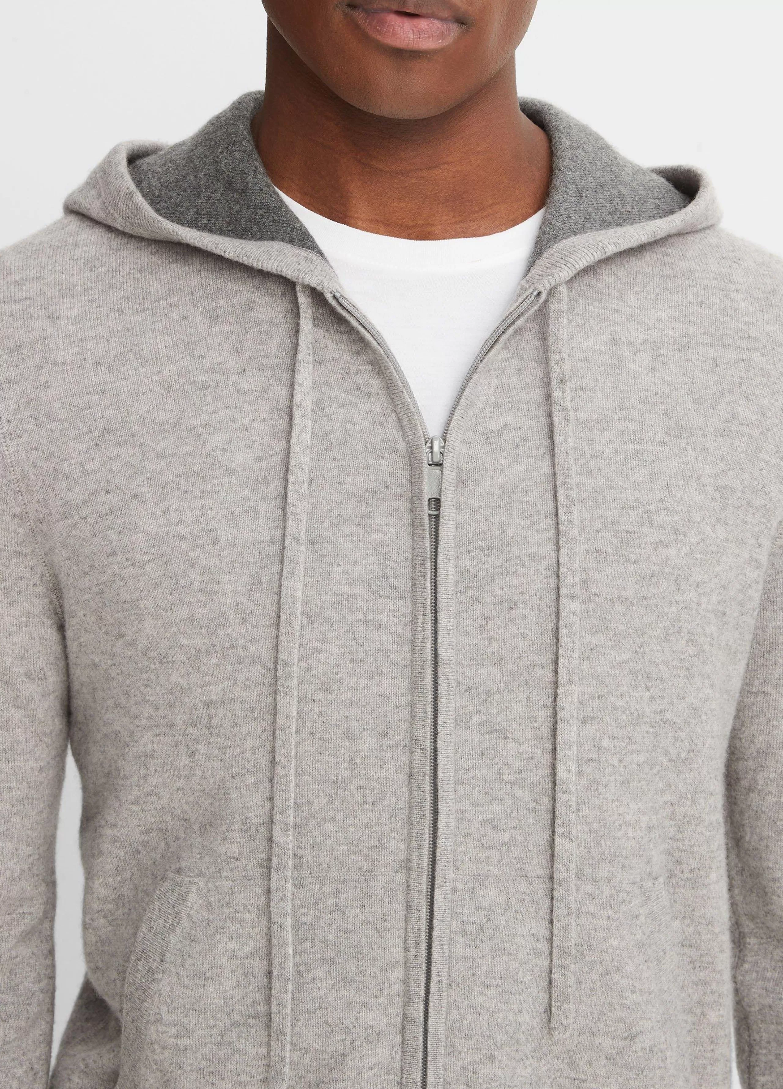 Vince Cashmere Full Zip Hoodie