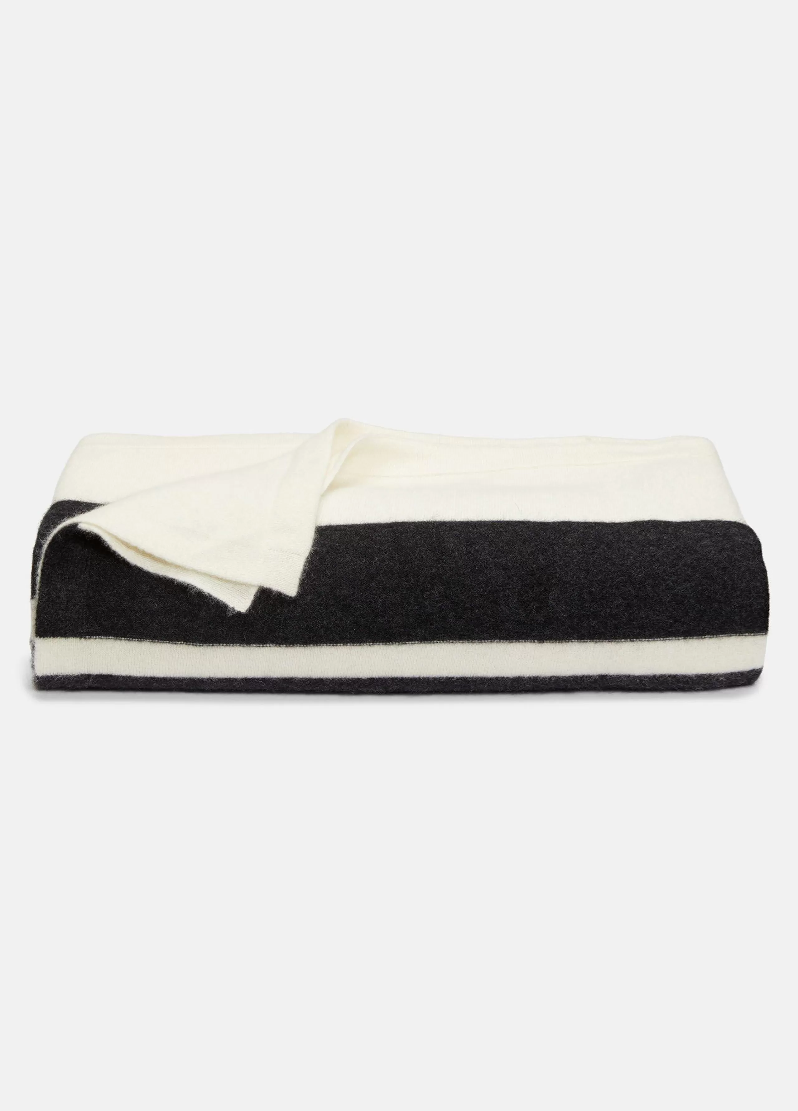 Women Vince Cashmere Jersey Stripe Throw