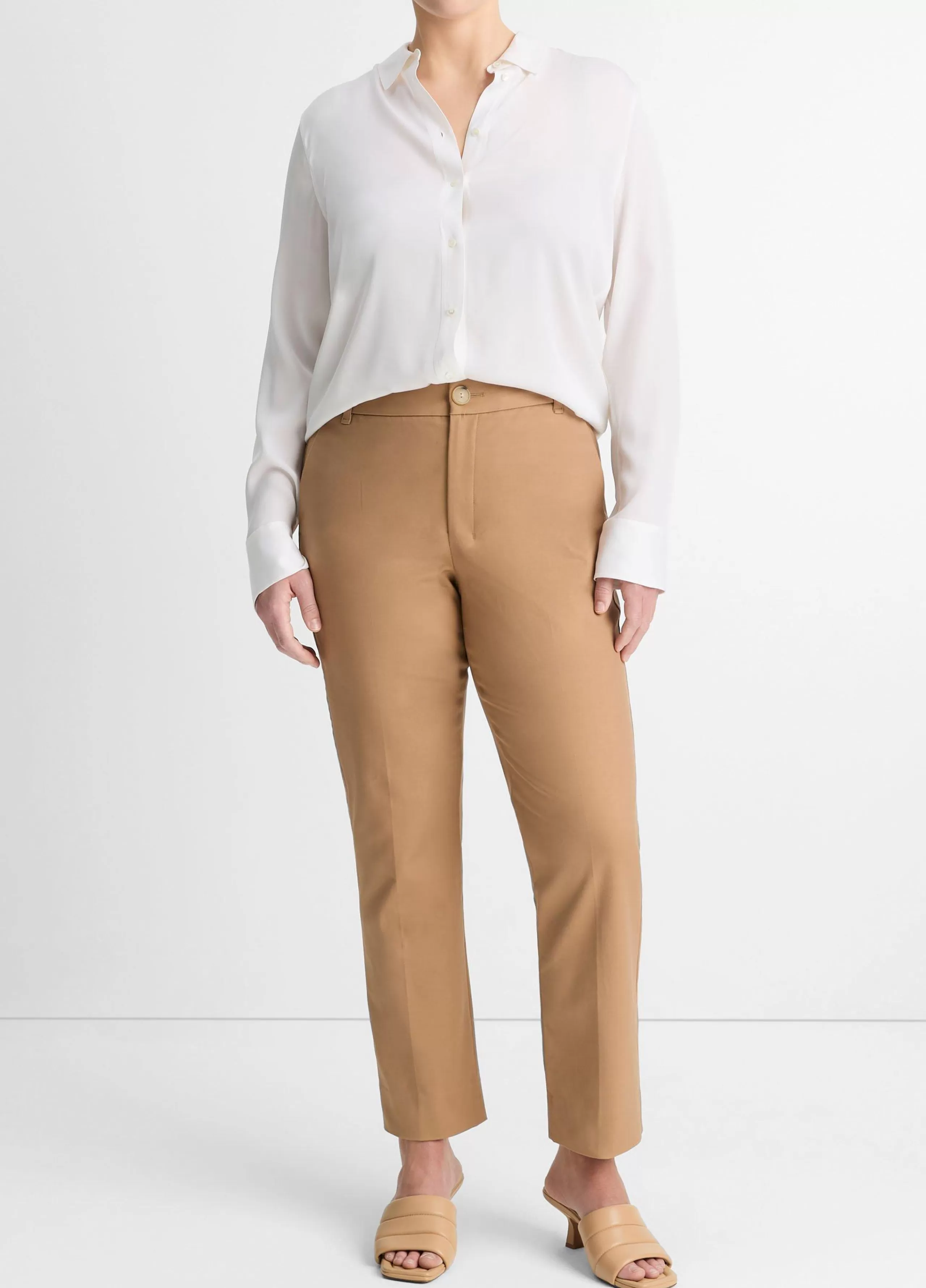 Women Vince Cigarette Trouser