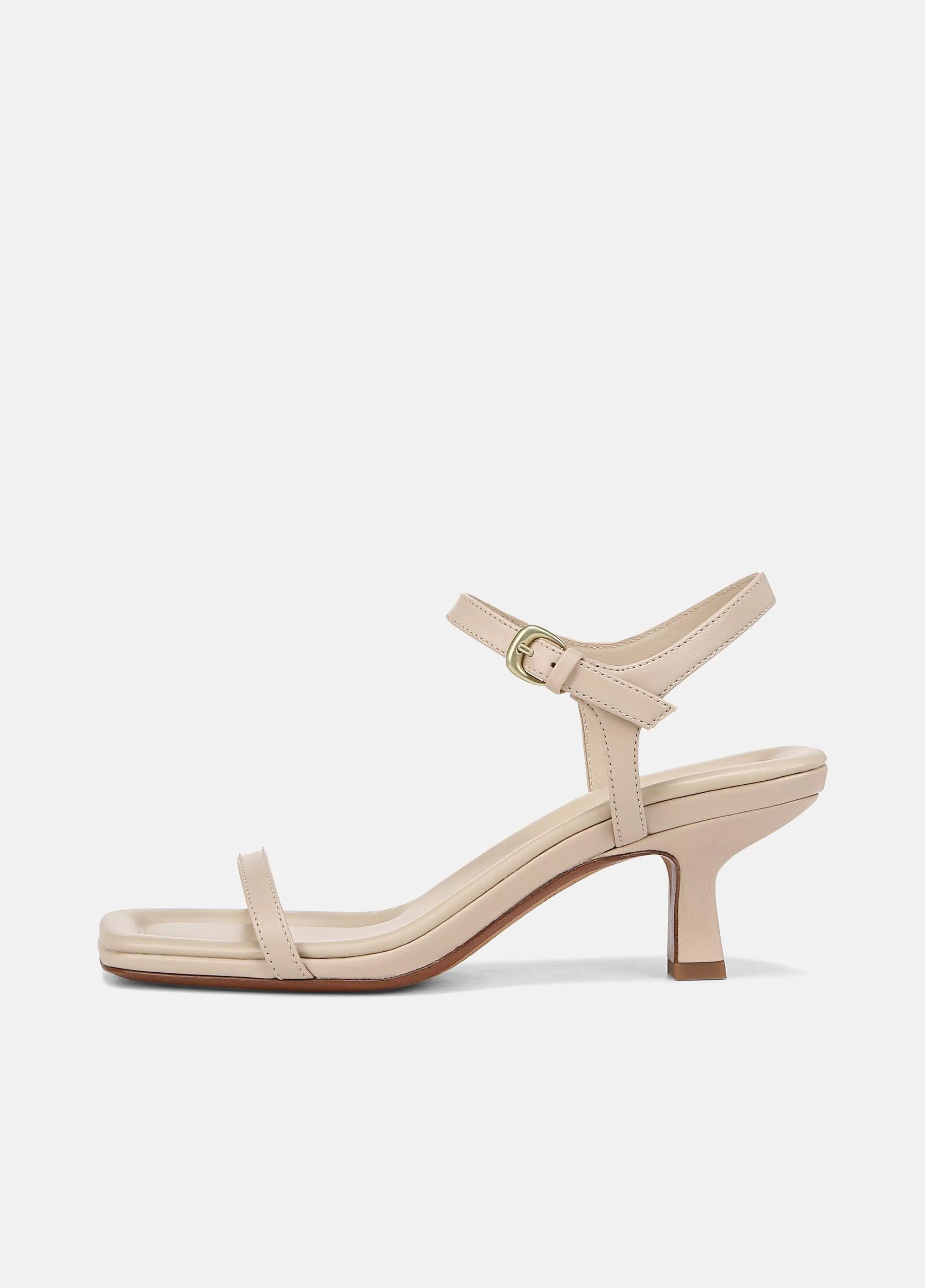 Women Vince Coco Leather Heeled Sandal