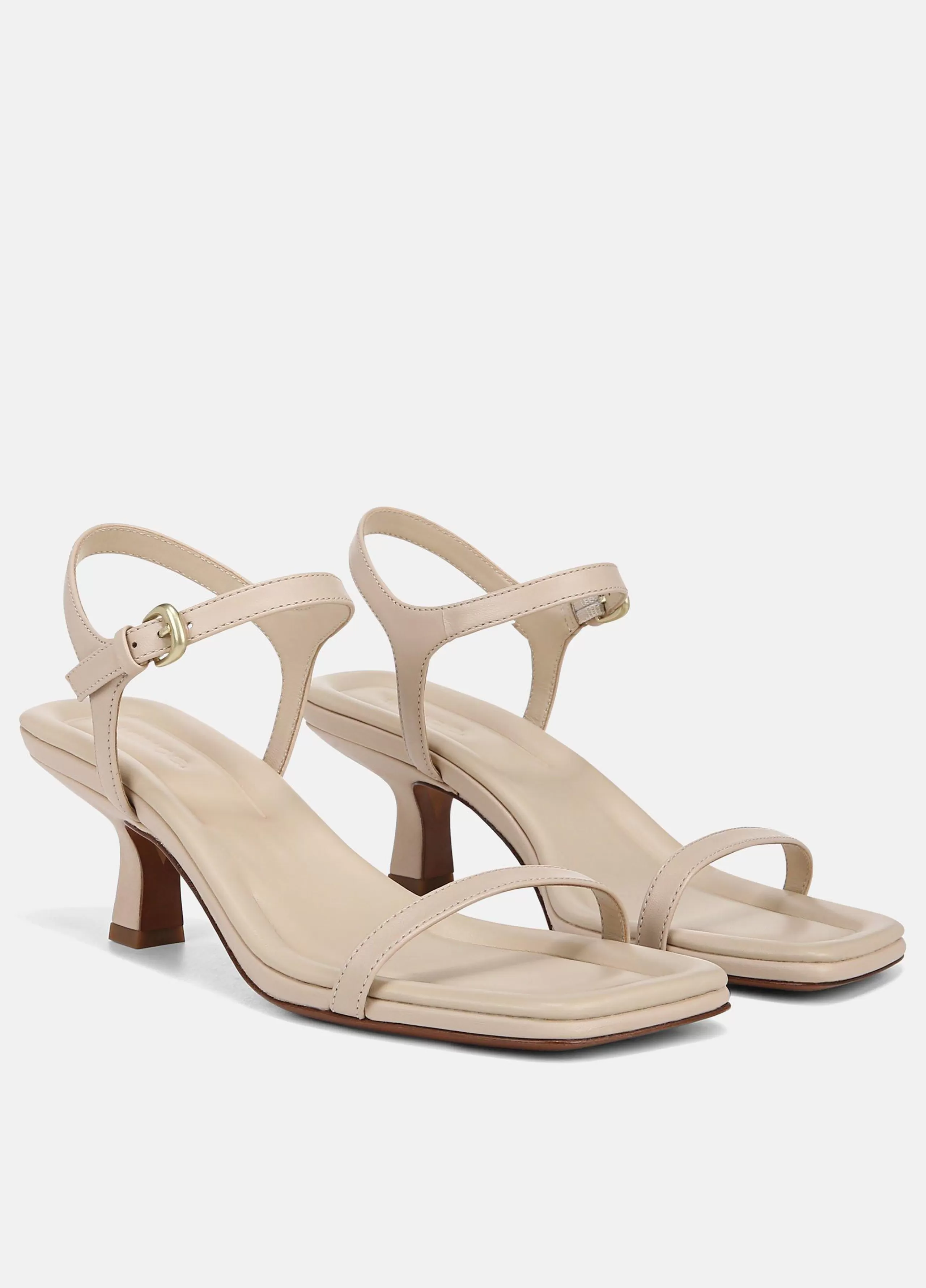 Women Vince Coco Leather Heeled Sandal