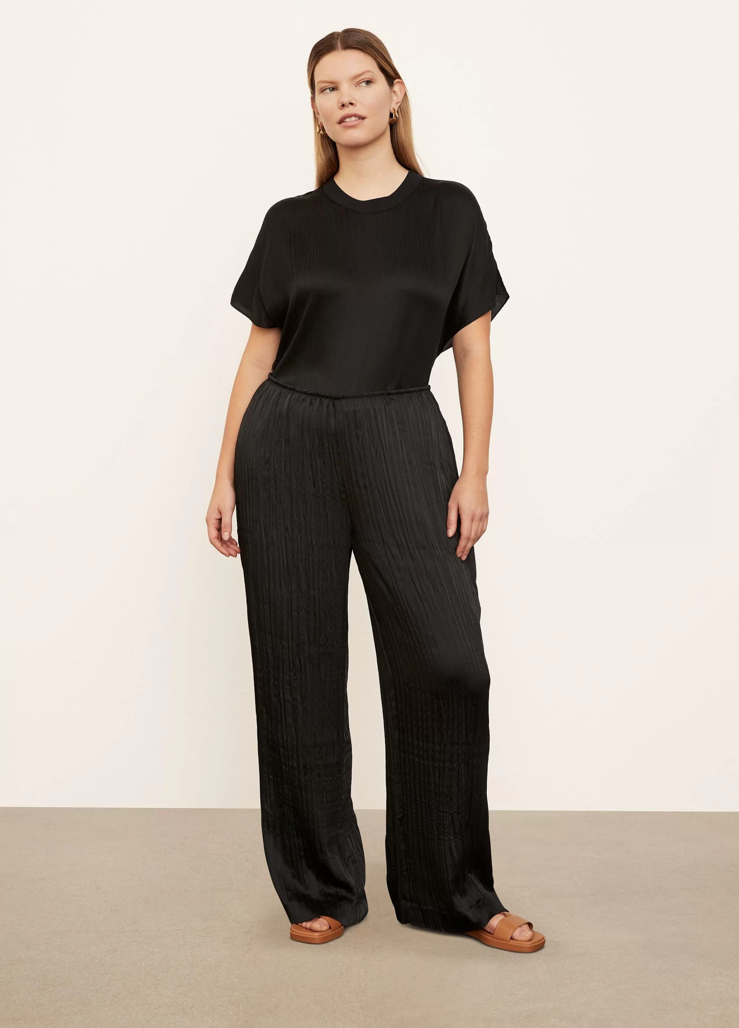 Women Vince Crushed Pull-On Pant