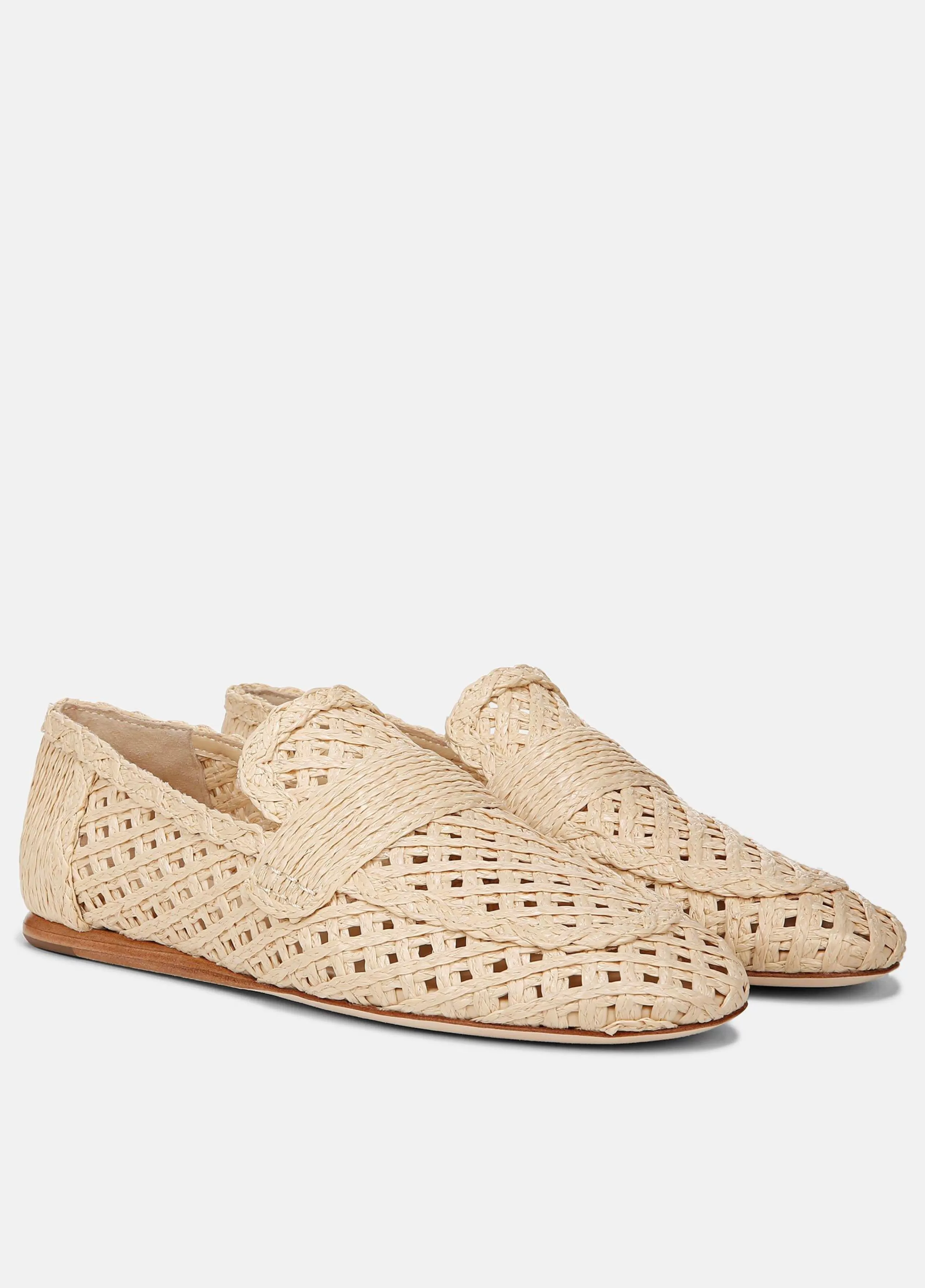 Women Vince Davis Raffia Loafer