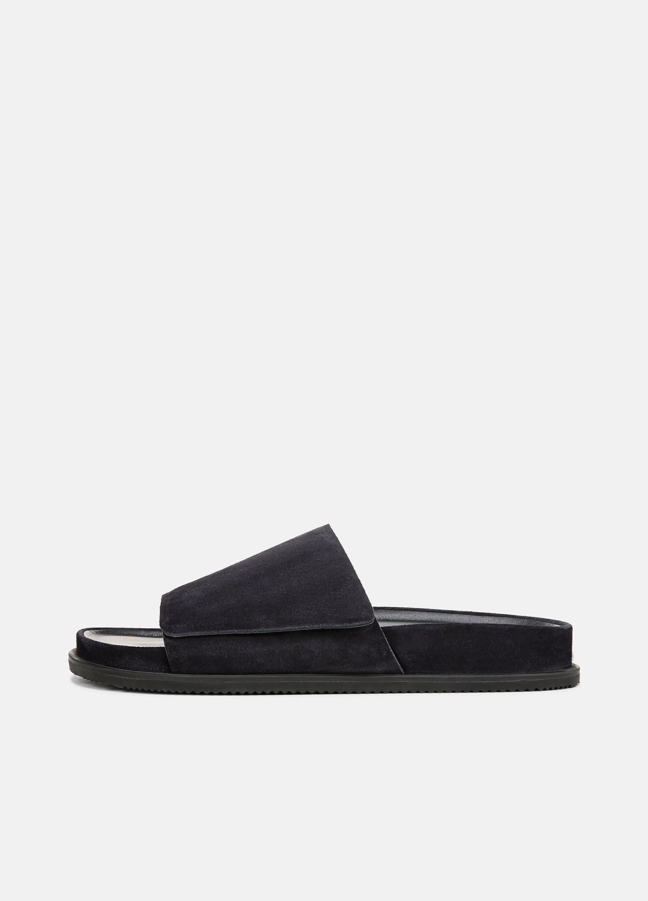 Vince Del Rey Suede Slide Sandal