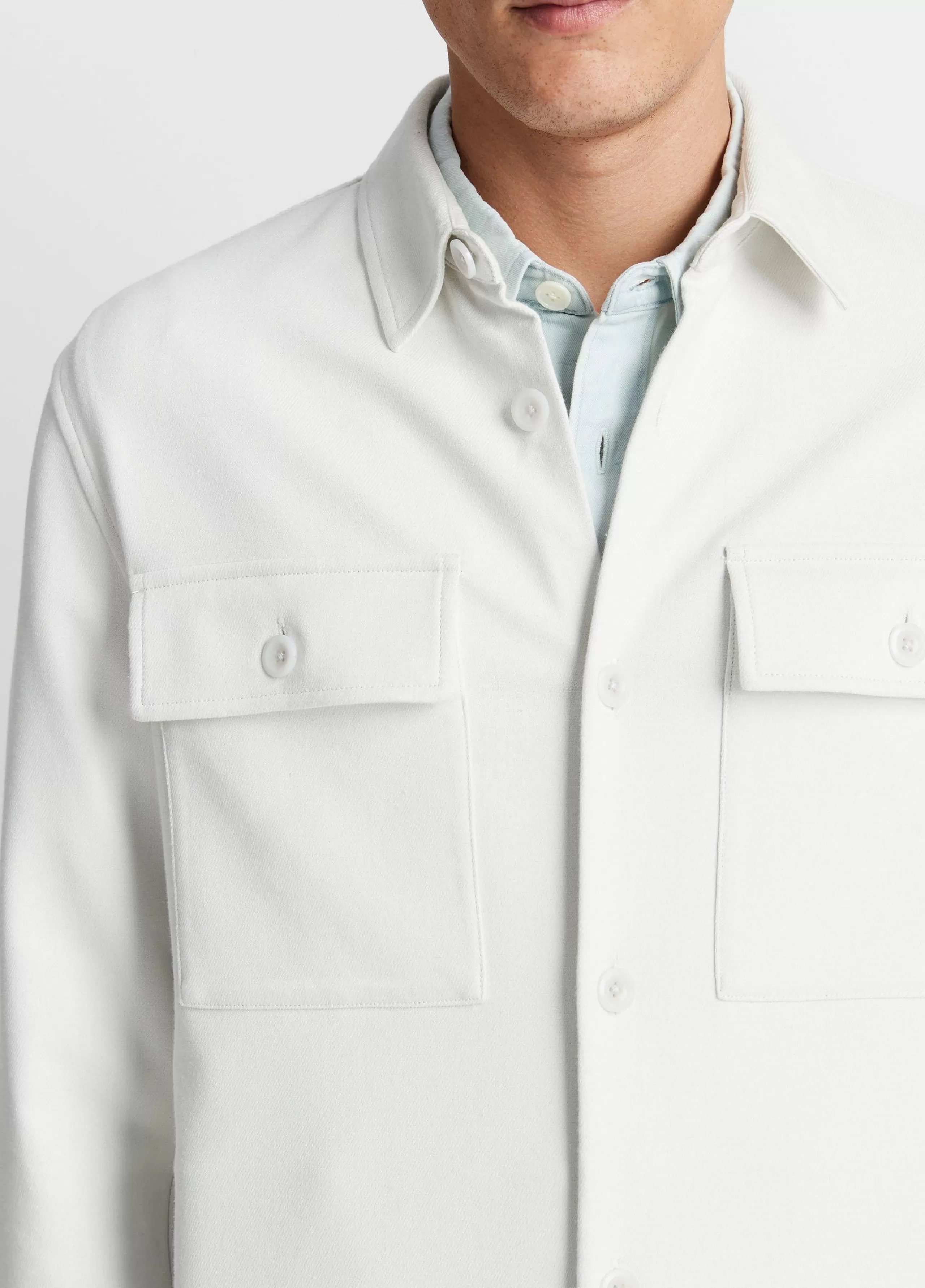 Vince Double-Face Workwear Shirt