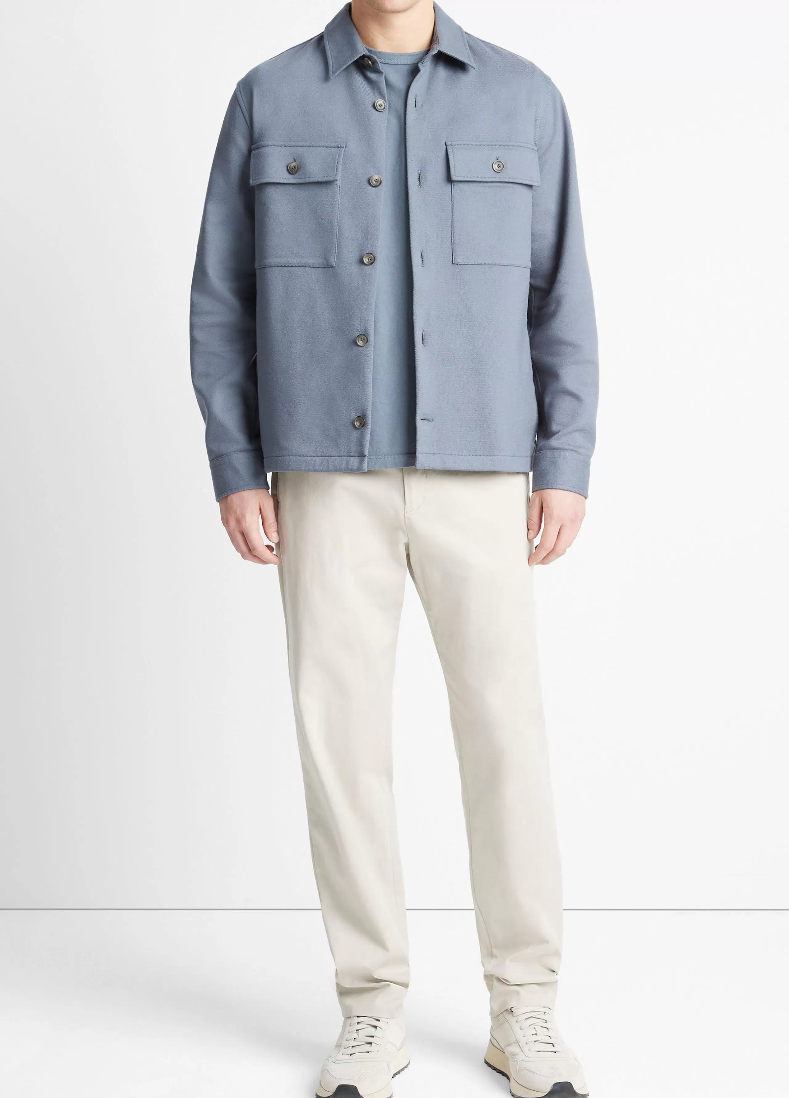 Vince Double-Face Workwear Shirt