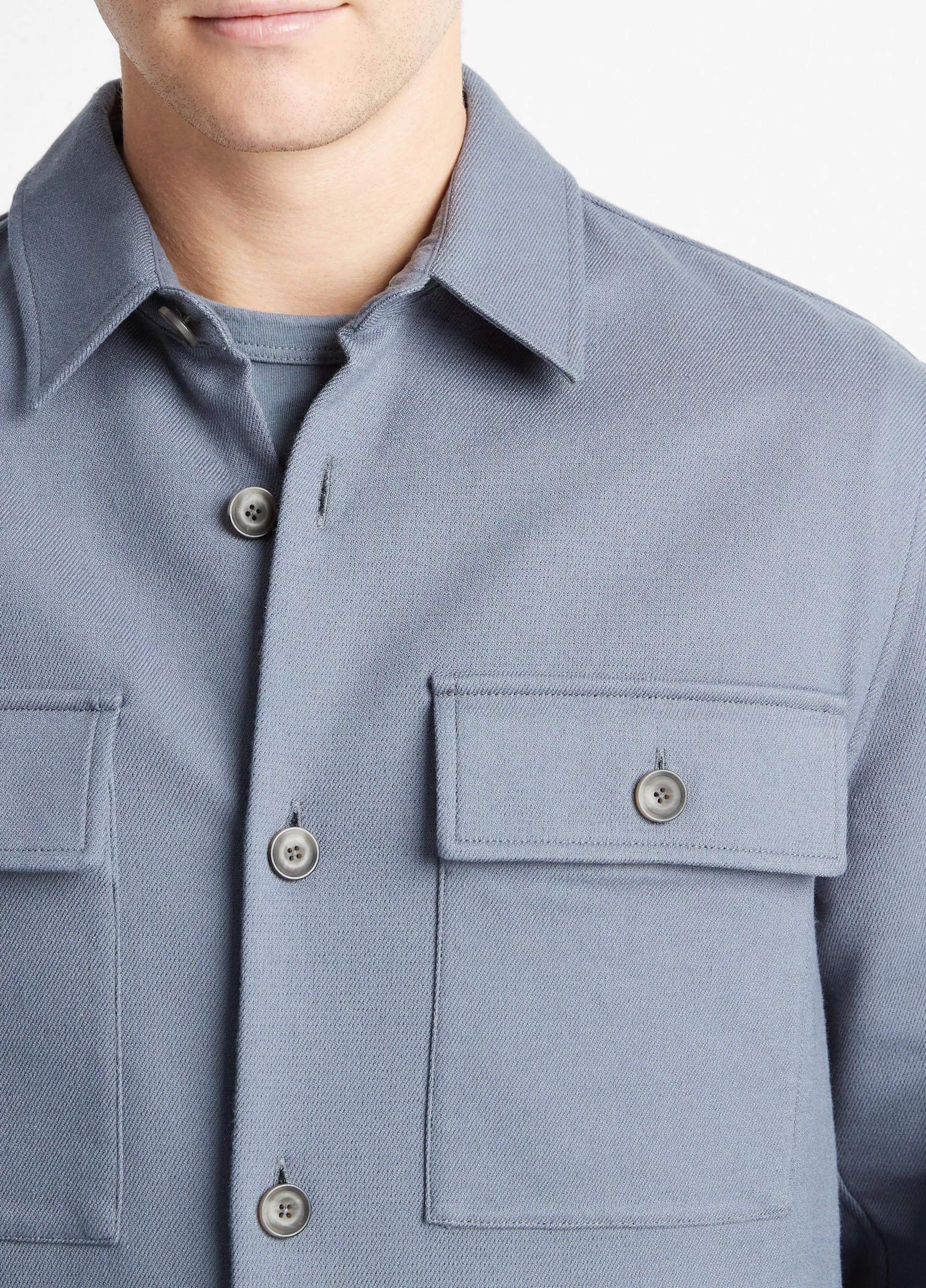 Vince Double-Face Workwear Shirt