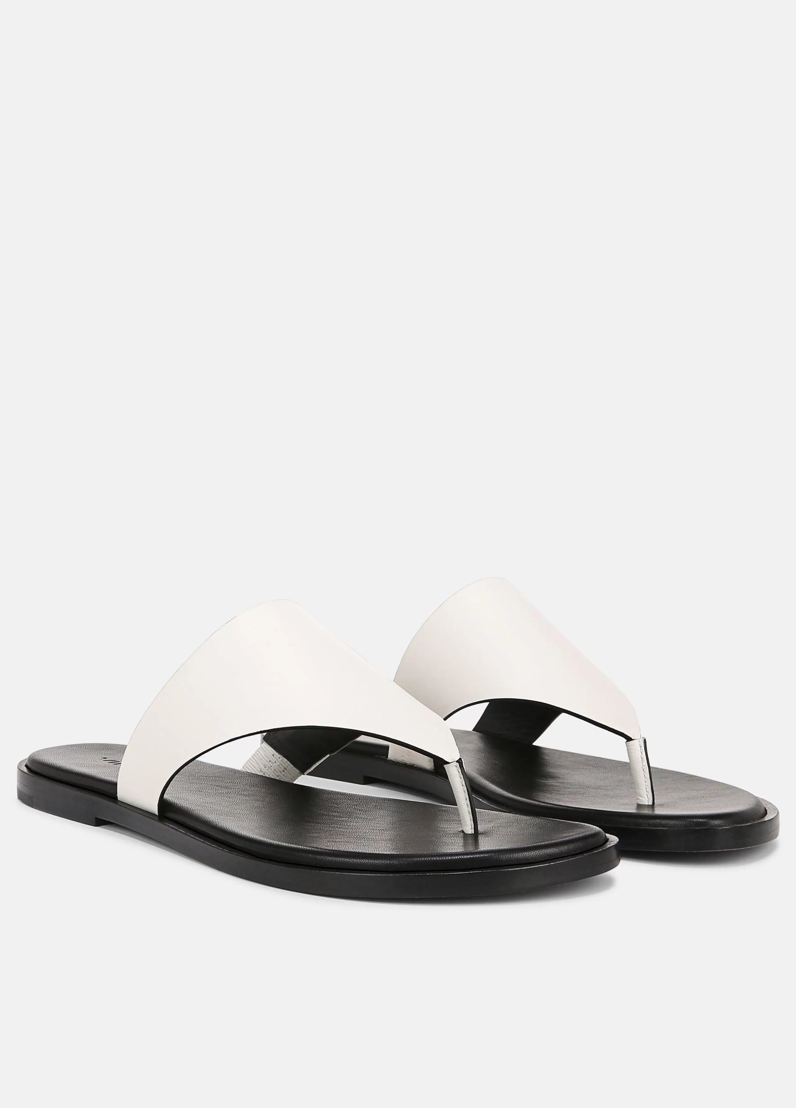 Women Vince Ellis Leather Thong Sandal