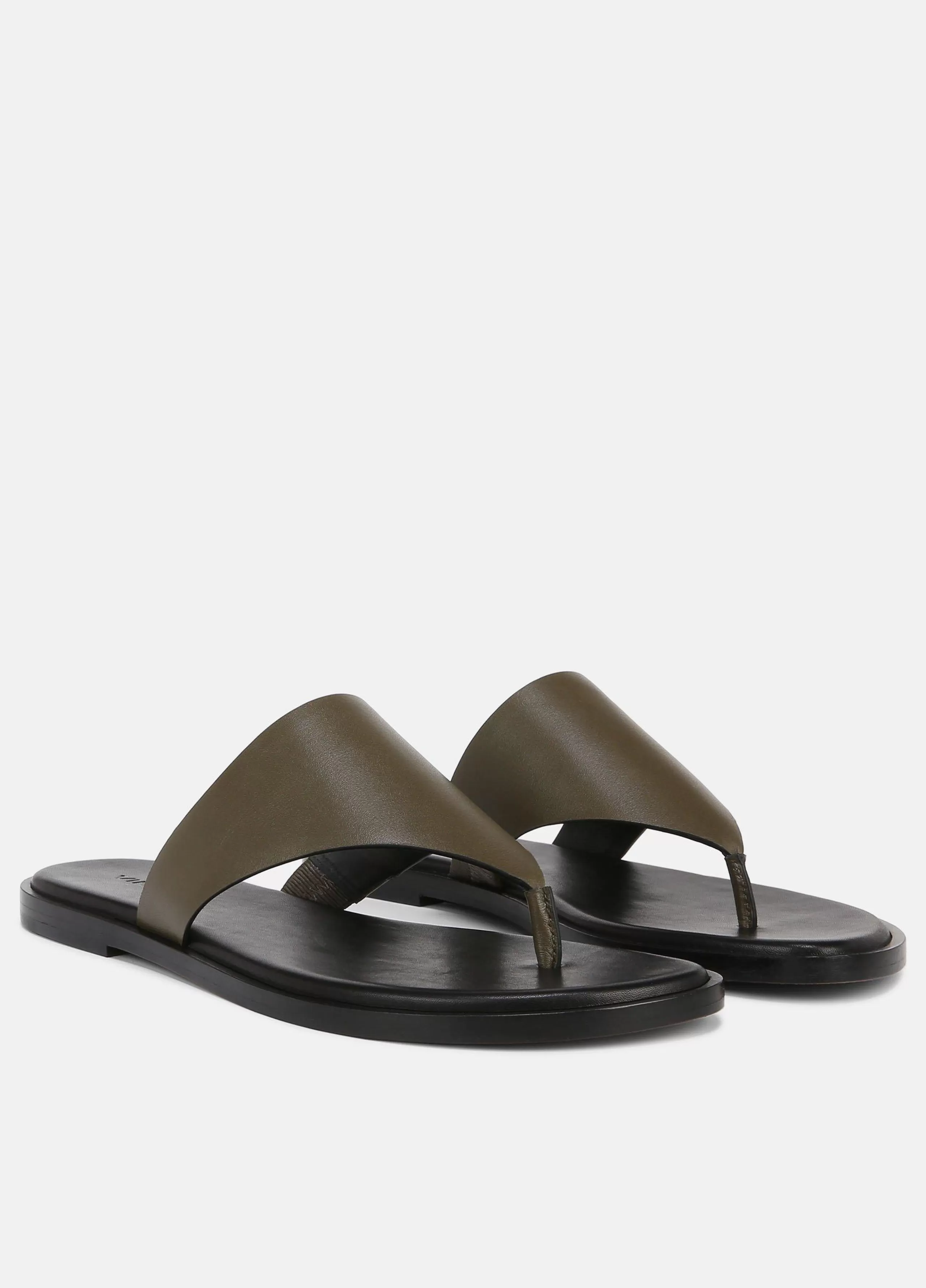 Women Vince Ellis Leather Thong Sandal