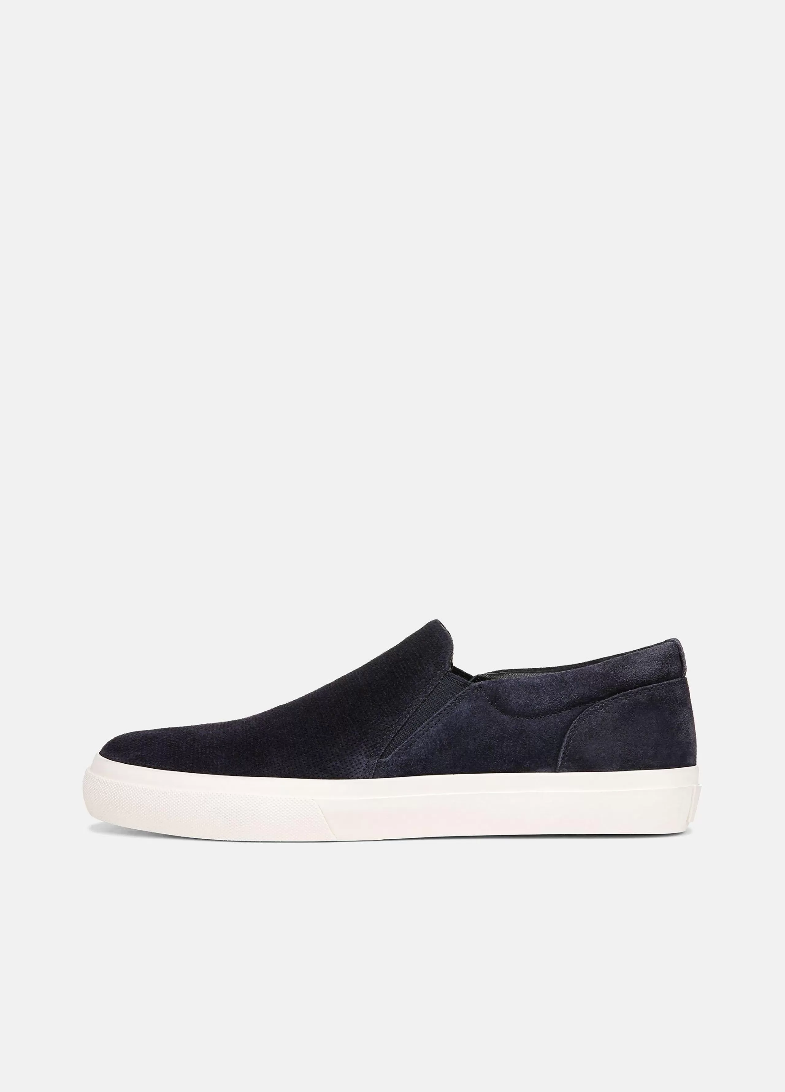 Vince Fletcher Perforated Suede Sneaker