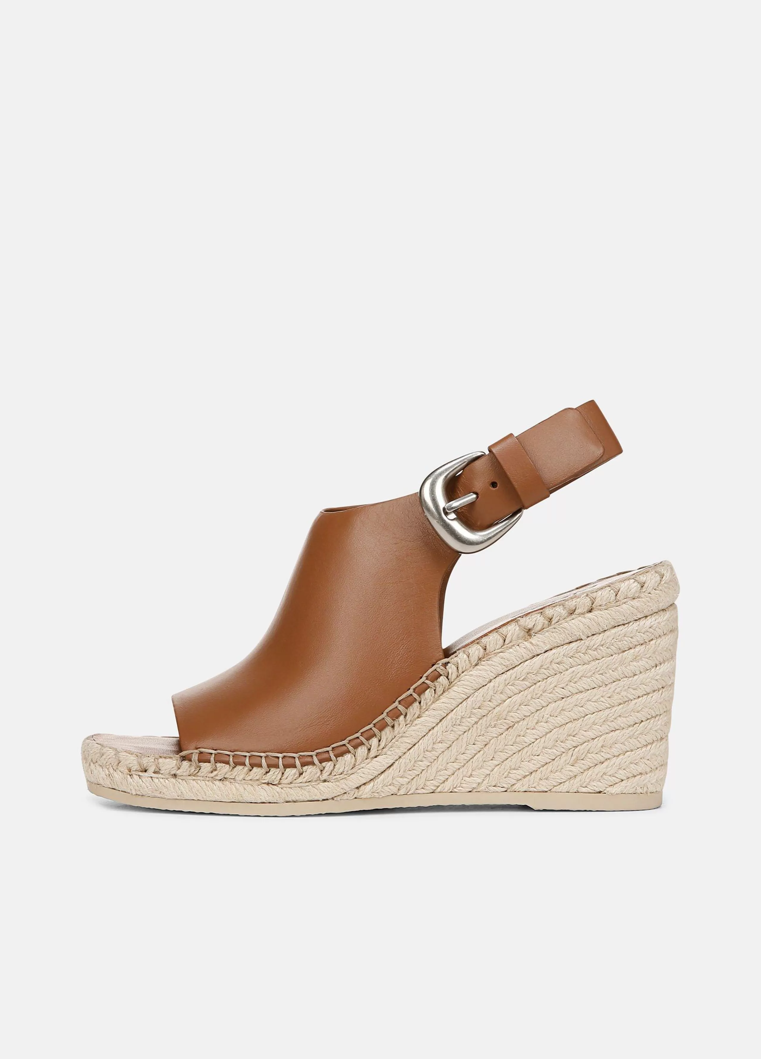 Women Vince Gabriela Leather Wedge Espadrille Sandal