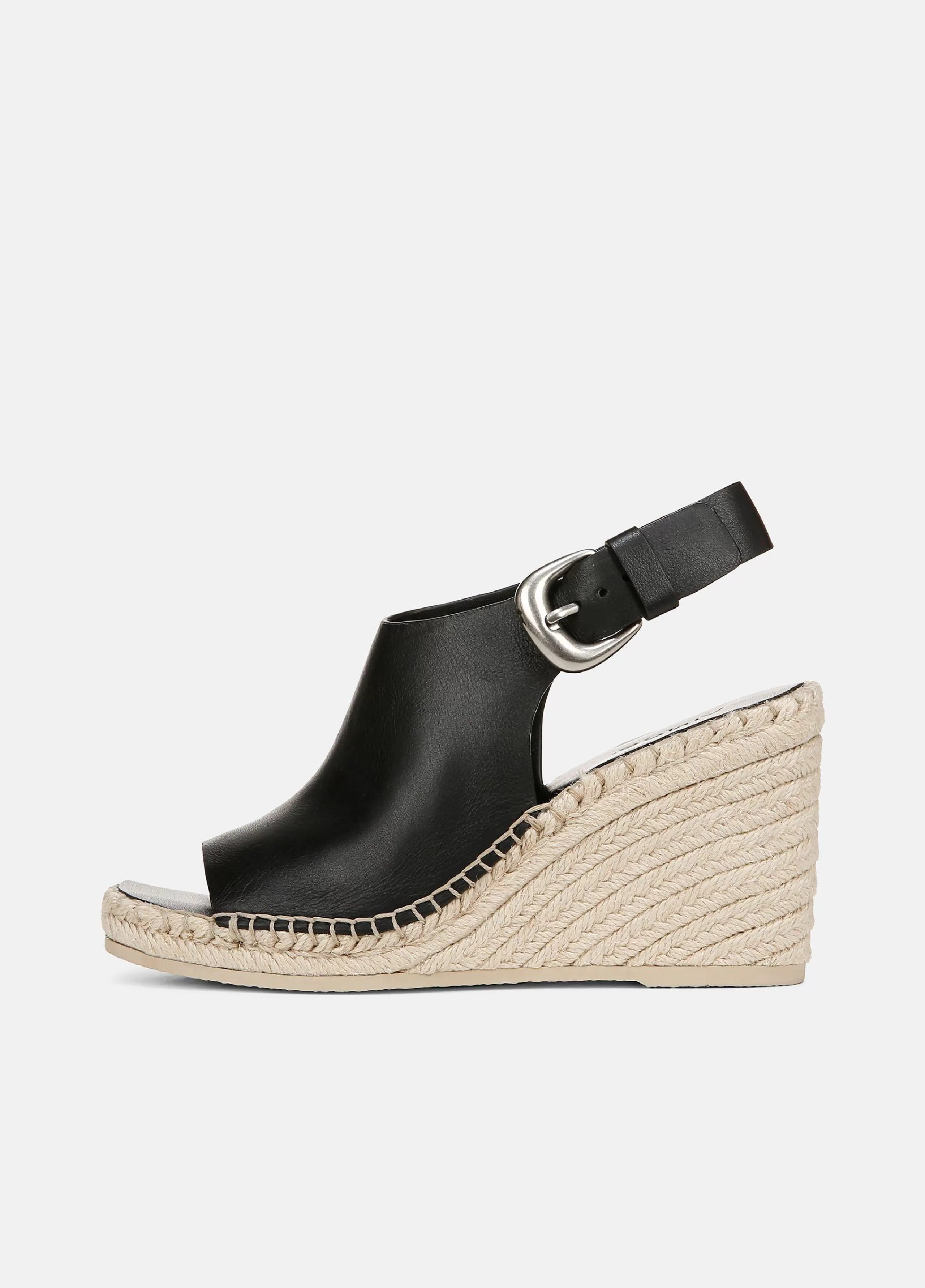 Women Vince Gabriela Leather Wedge Espadrille Sandal