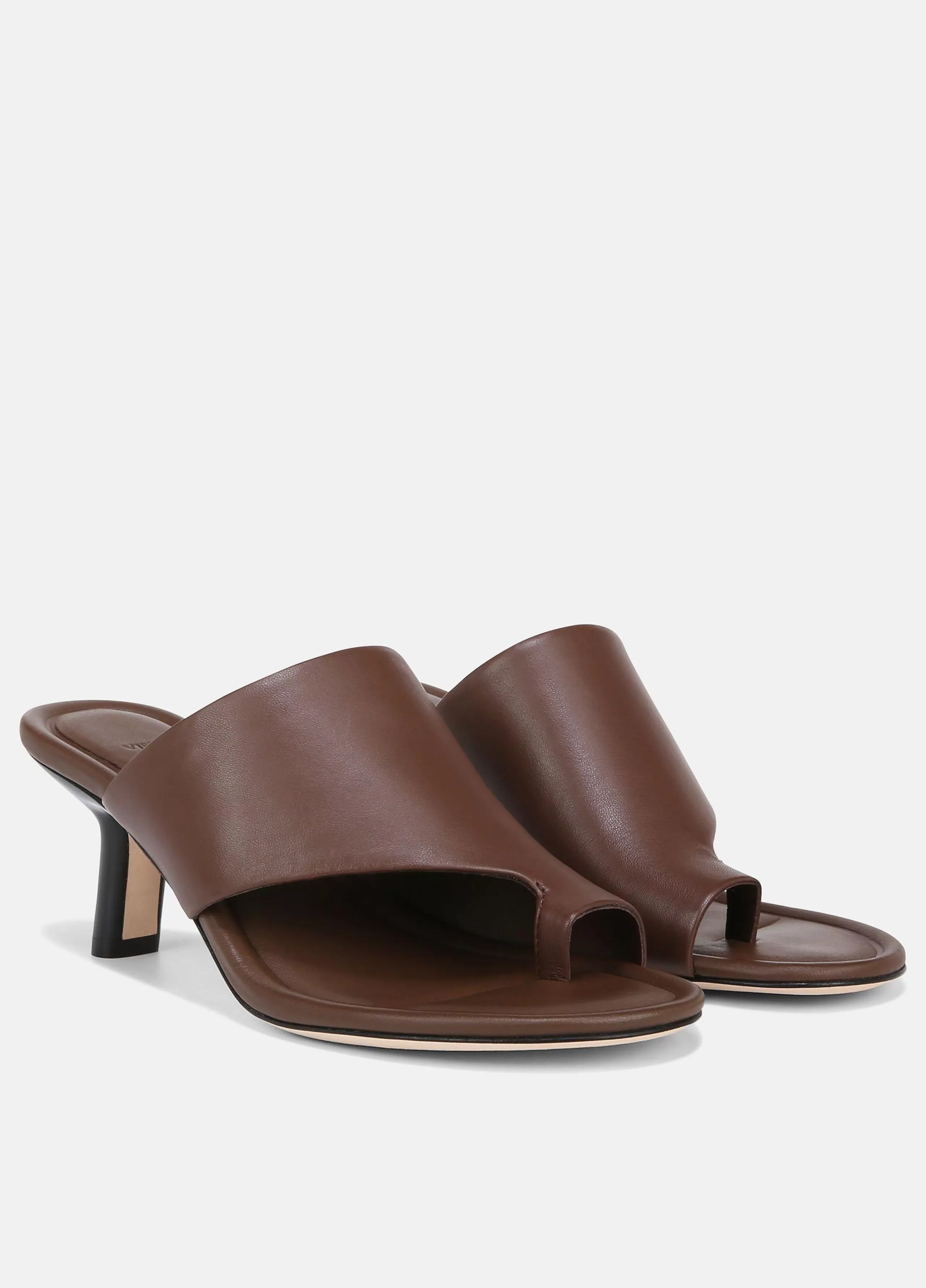 Women Vince Jasper Leather Heeled Sandal