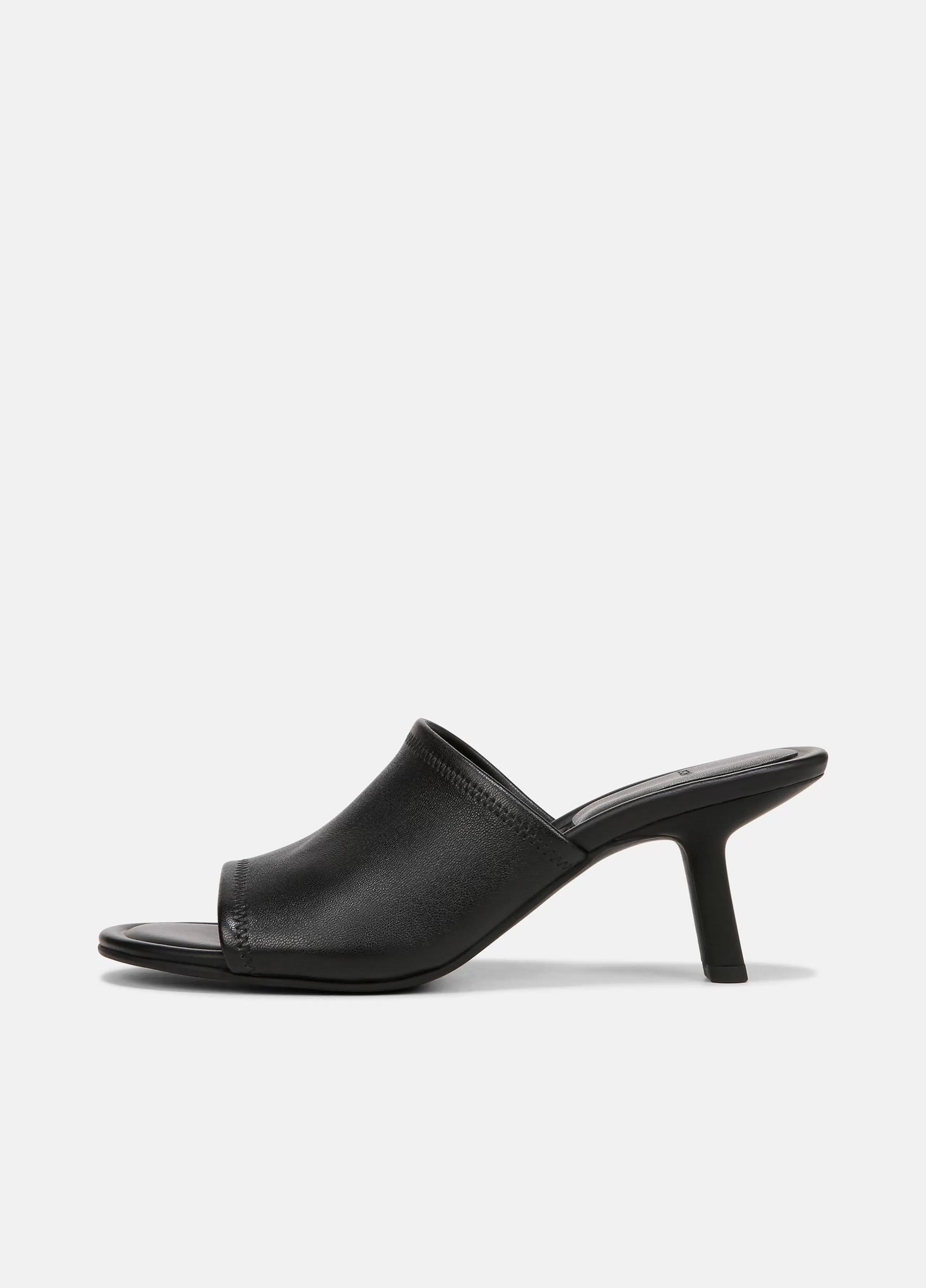 Women Vince Joan Leather Heeled Sandal