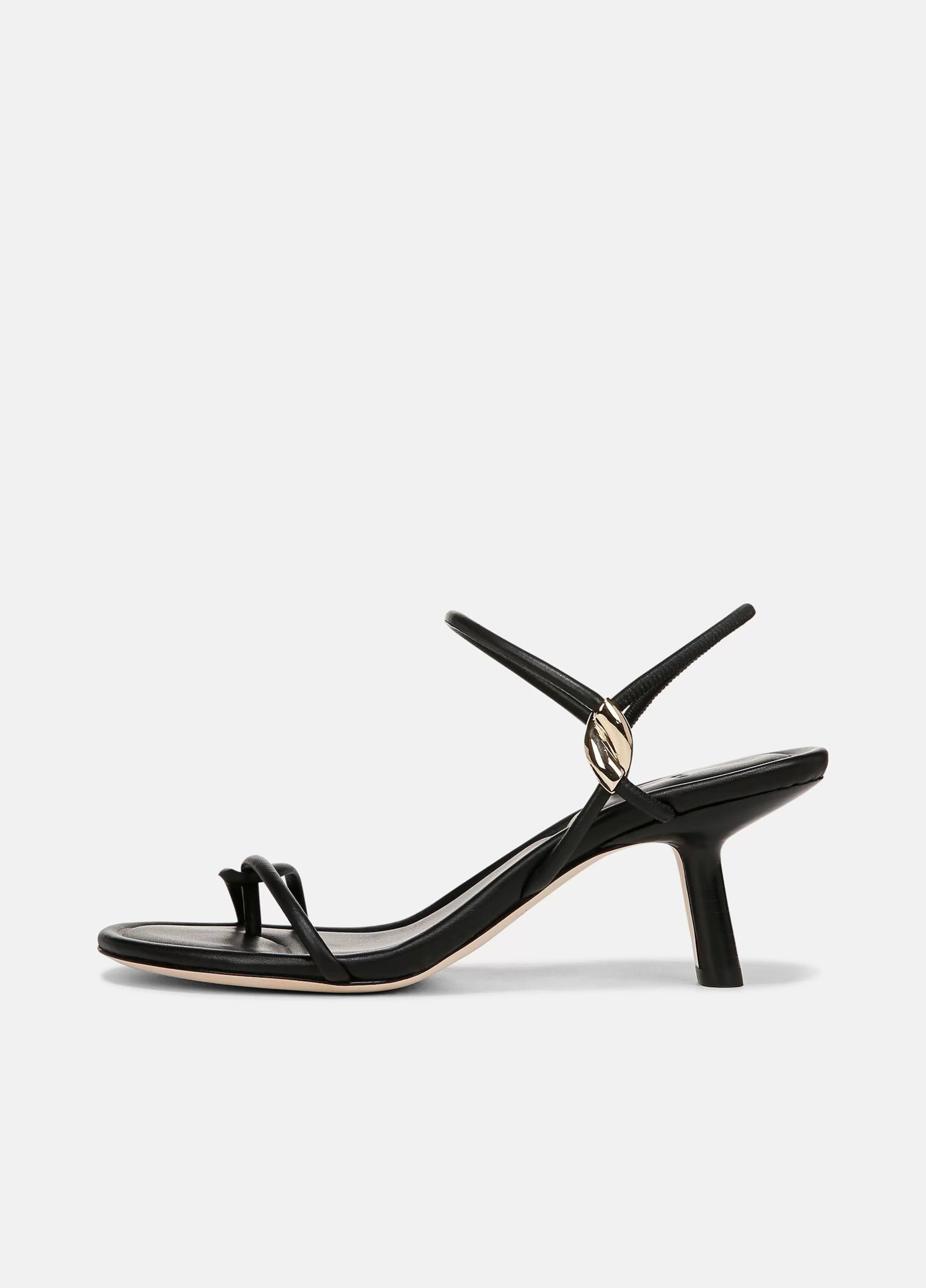 Women Vince Jolie Leather Twist Sandal