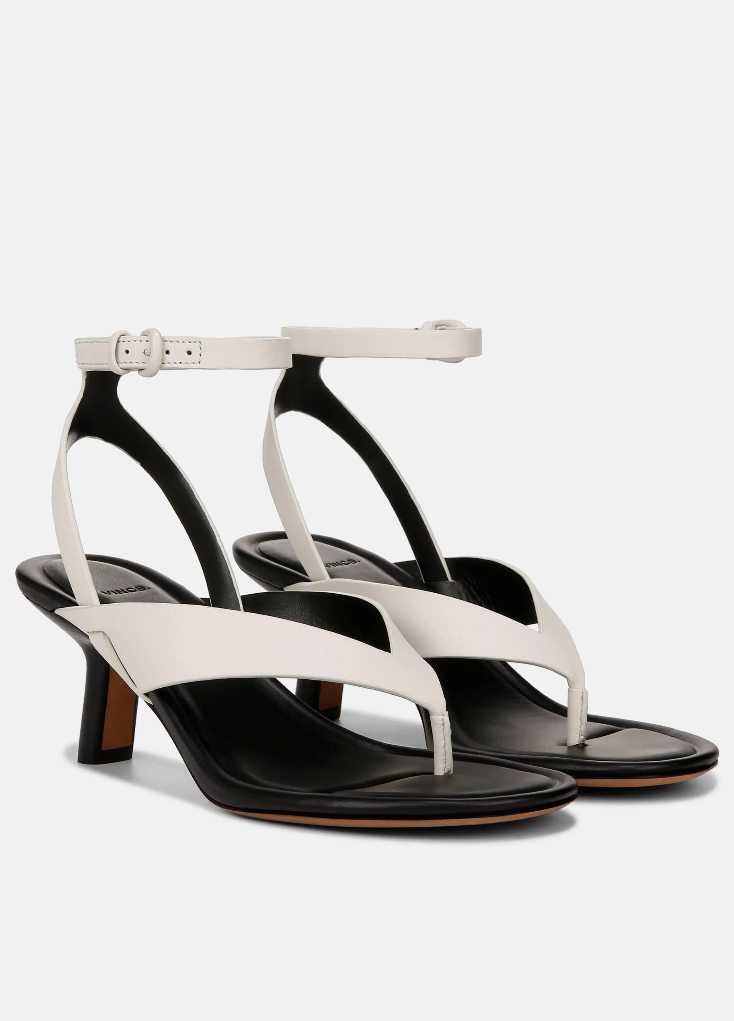 Women Vince Julian Leather Heeled Sandal