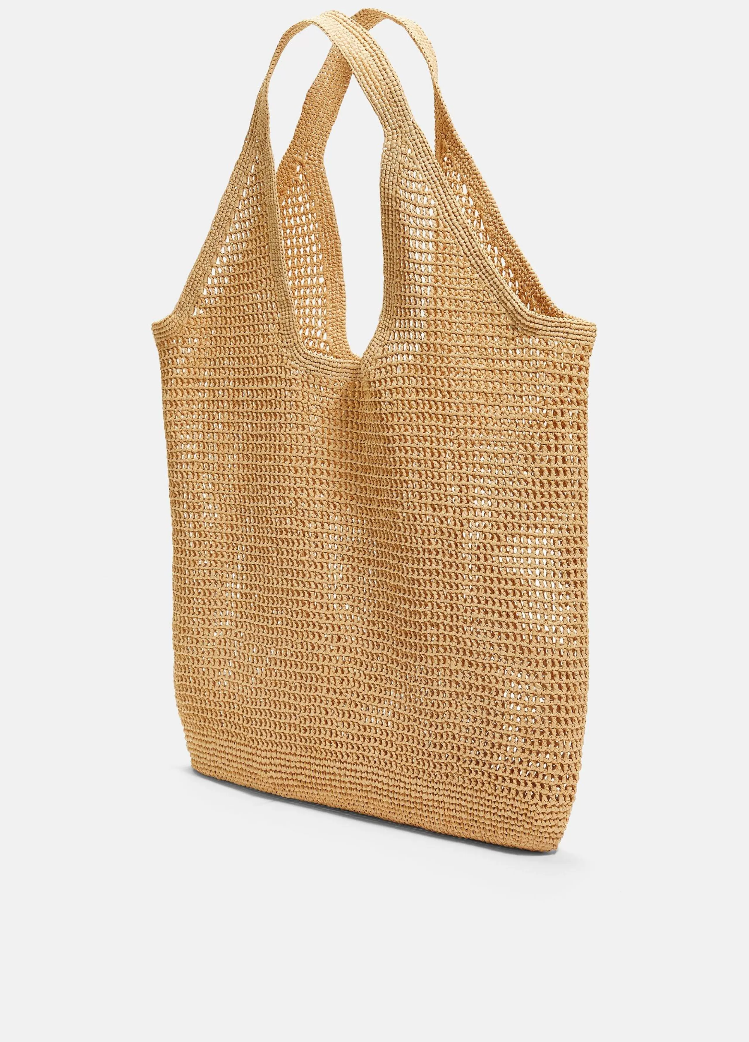 Women Vince Jumbo Straw Tote