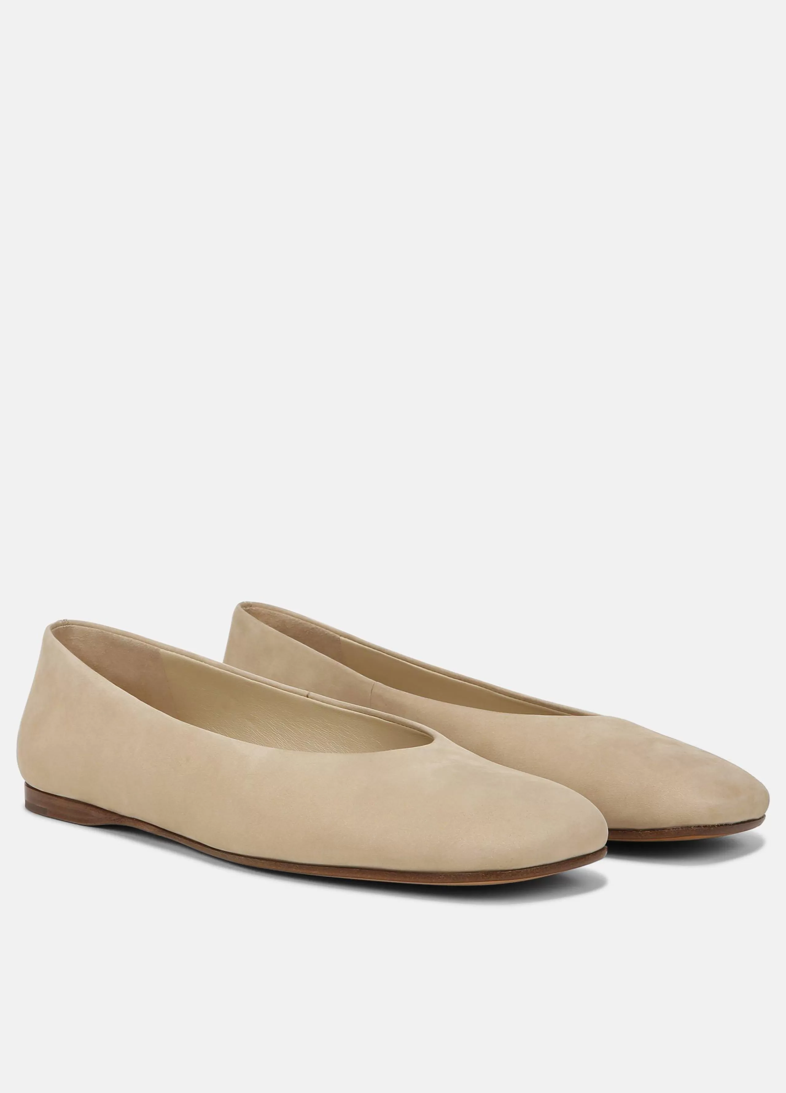 Women Vince Leah Nubuck Flat