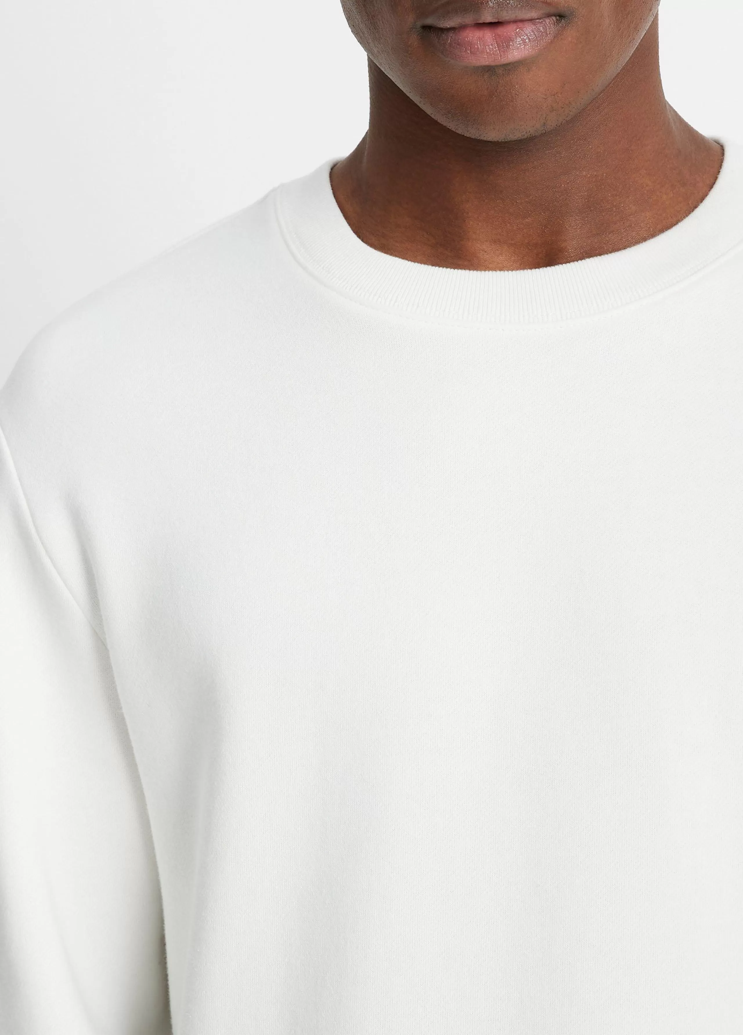 Vince Lightweight Fleece Crew Neck Pullover