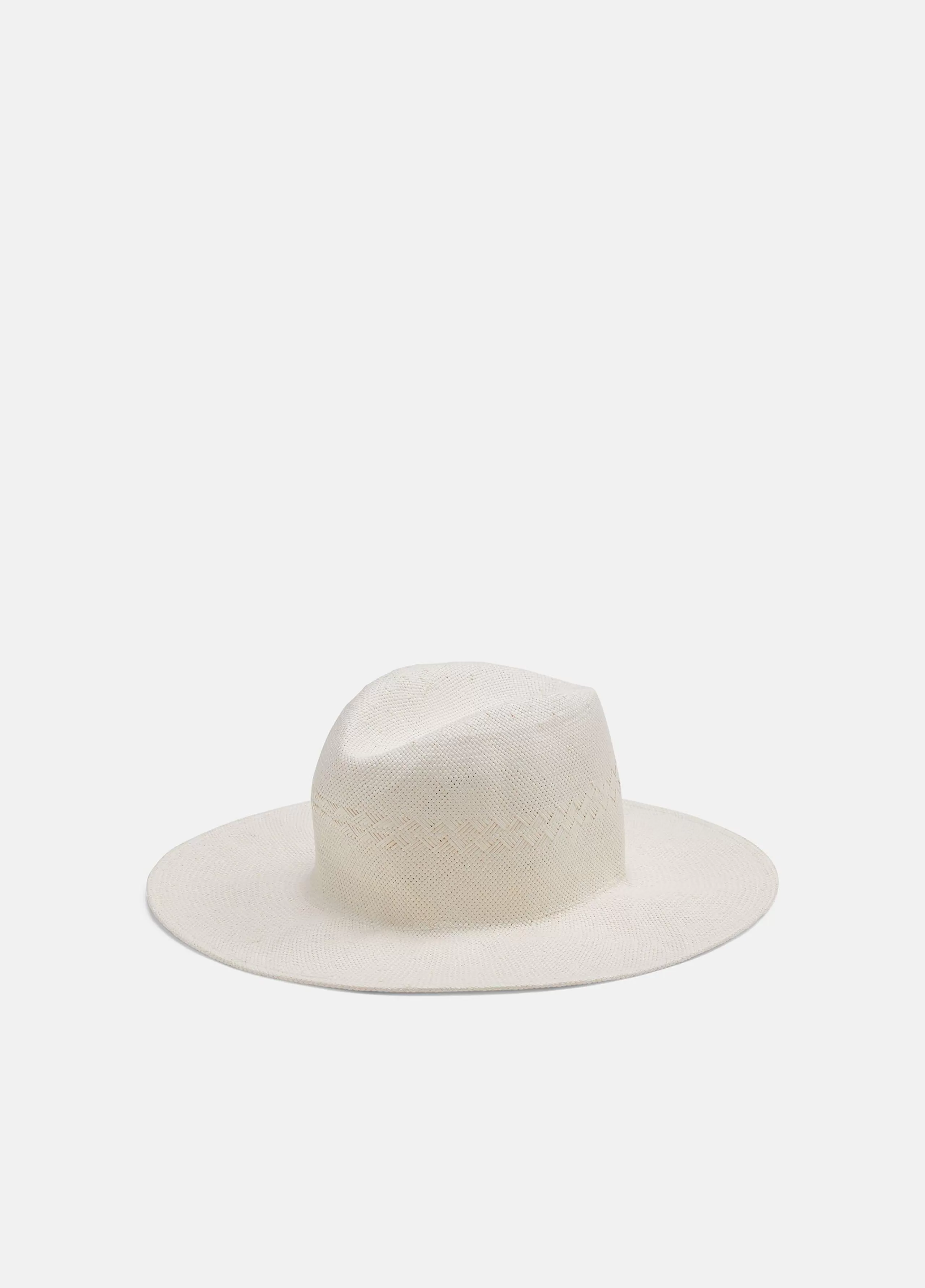 Women Vince Packable Straw Fedora