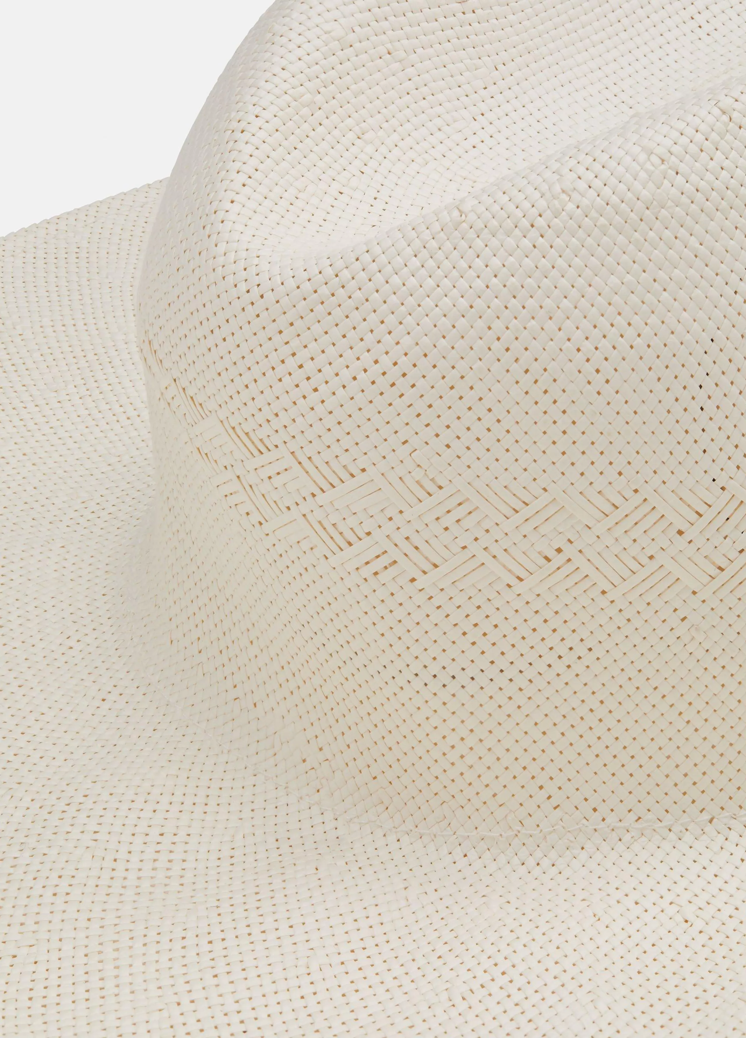 Women Vince Packable Straw Fedora