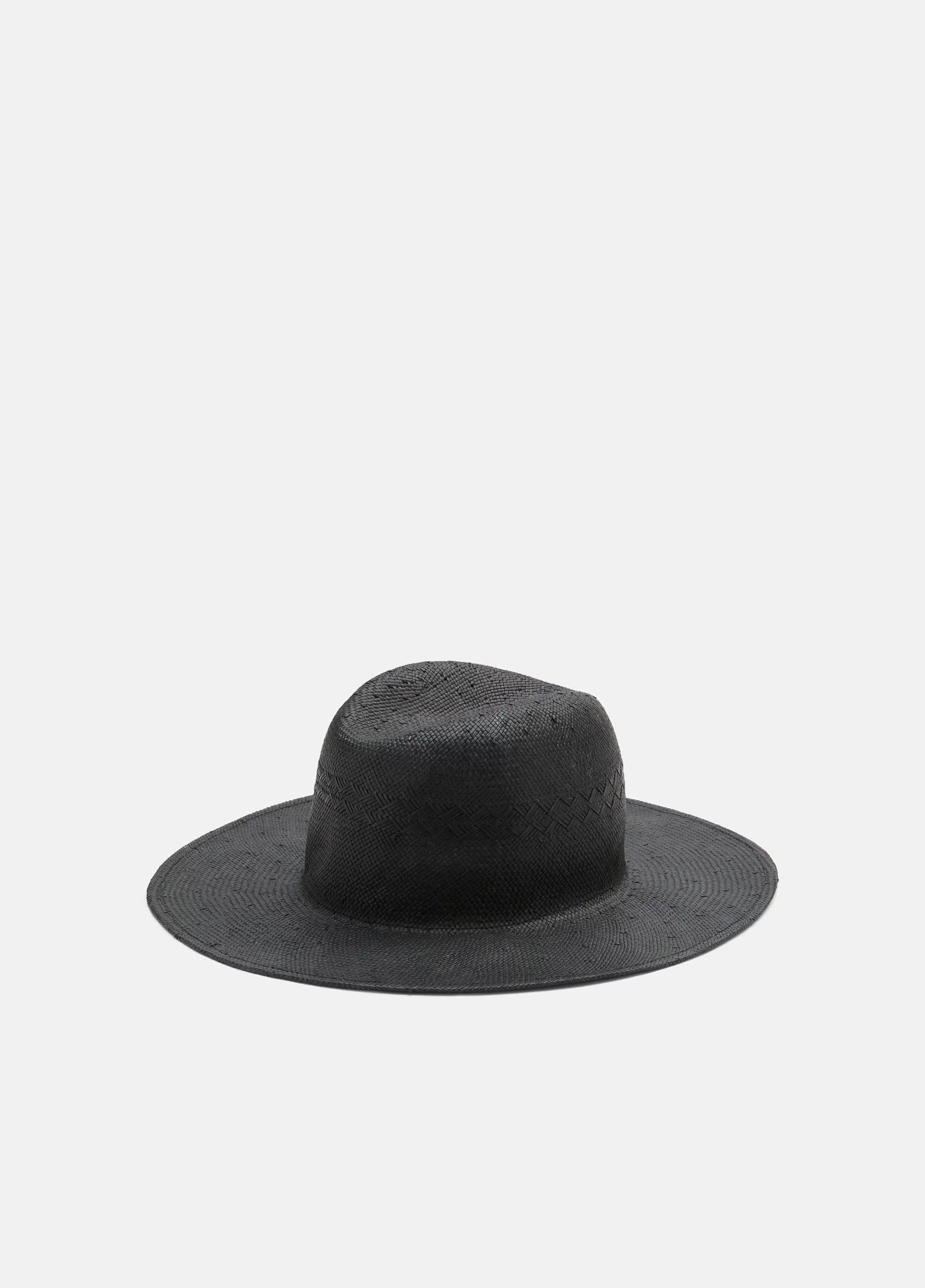 Women Vince Packable Straw Fedora