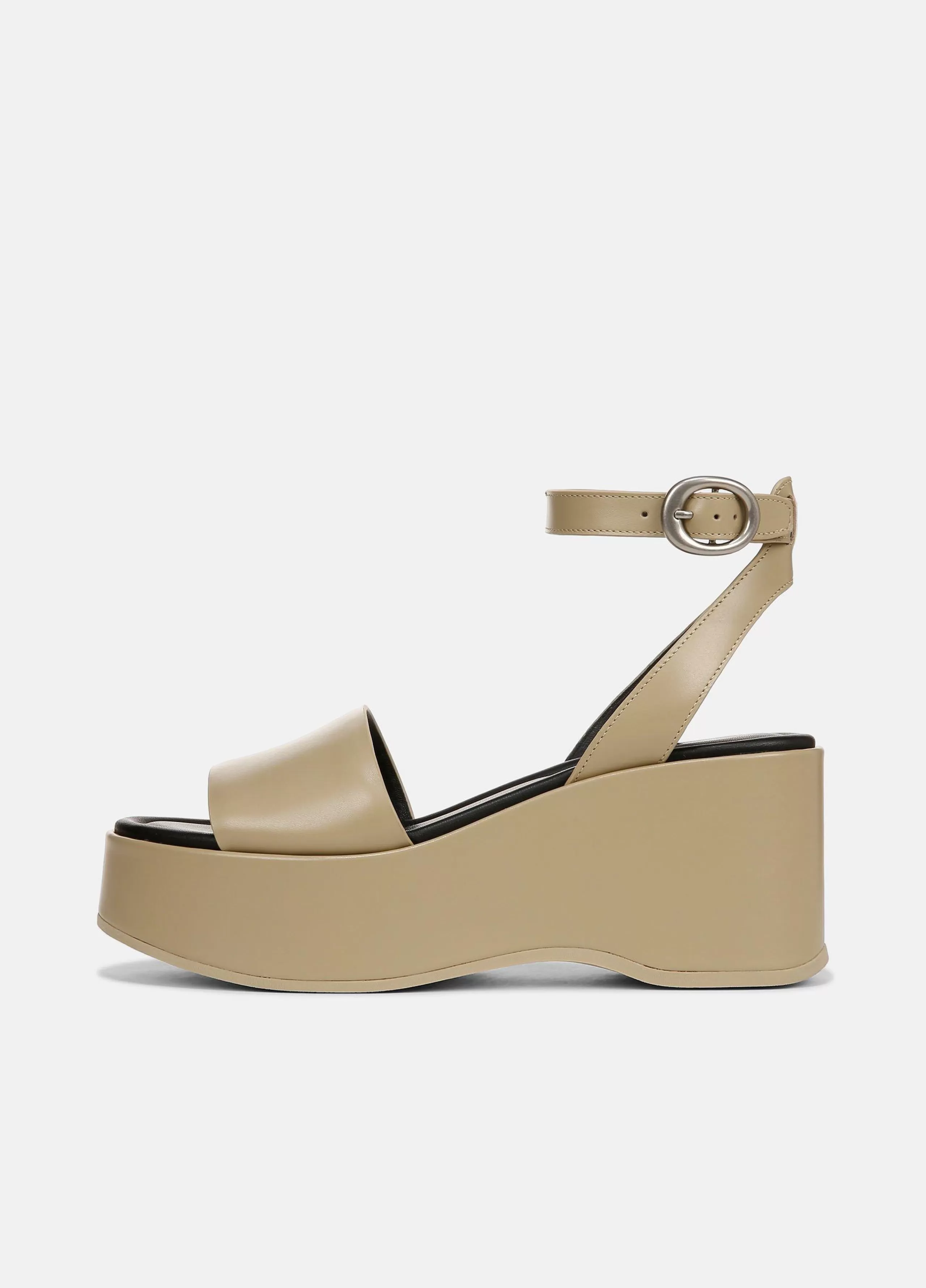 Women Vince Phillipa Leather Platform Sandal