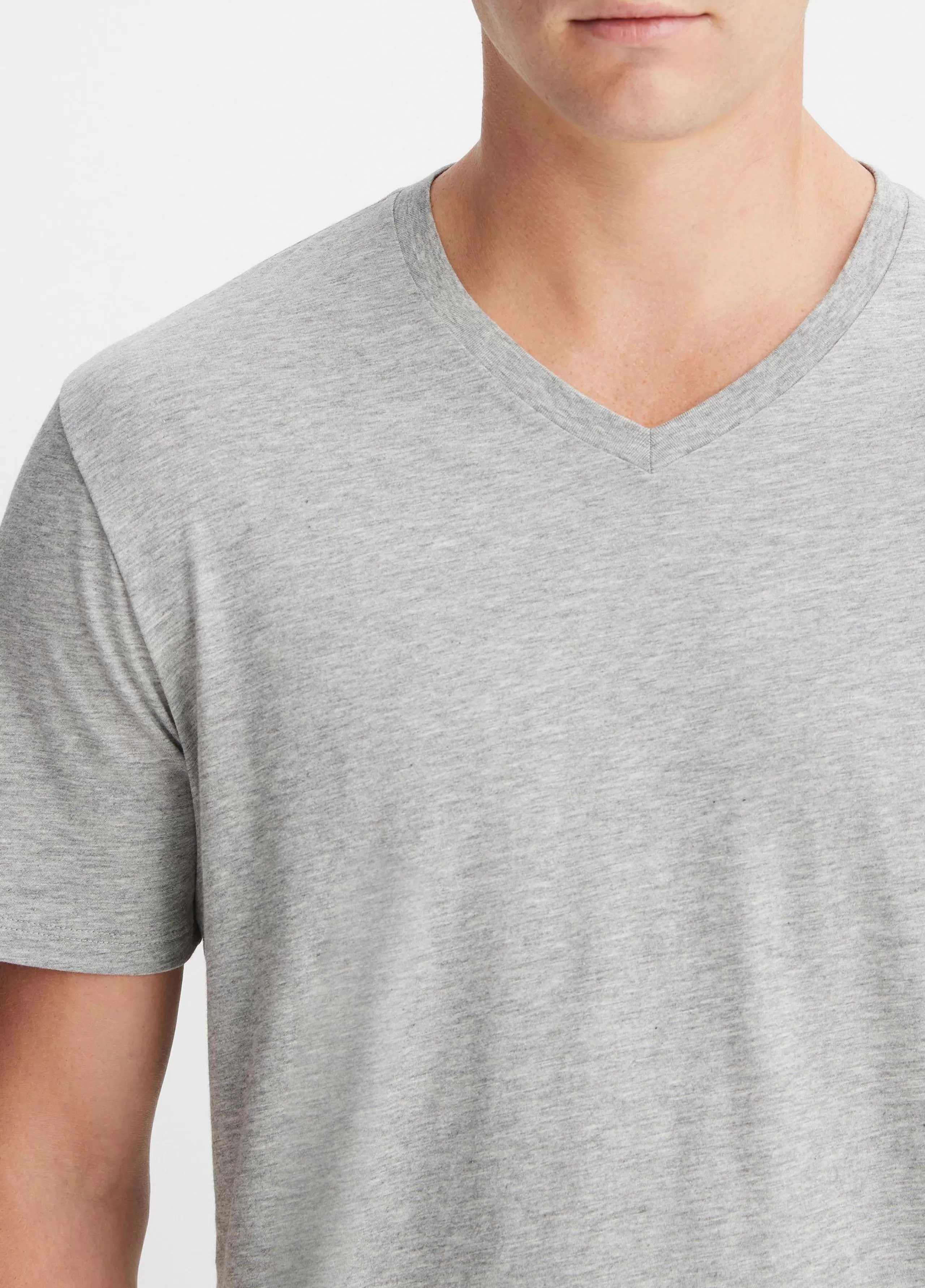 Vince Pima Cotton V-Neck T-Shirt