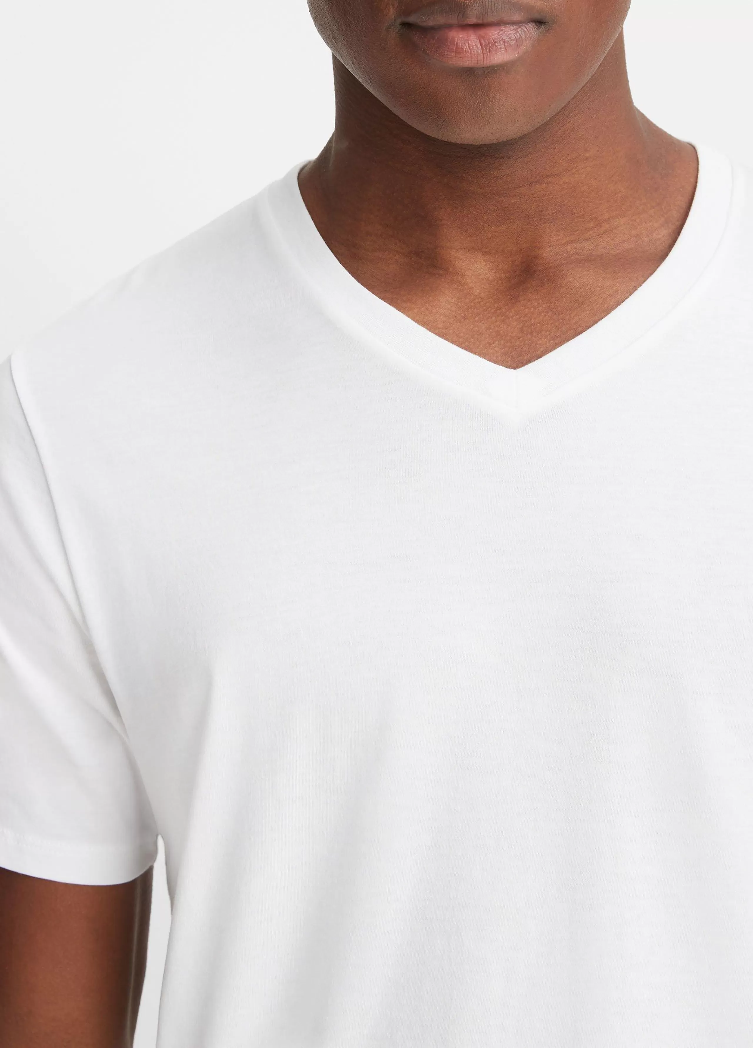 Vince Pima Cotton V-Neck T-Shirt