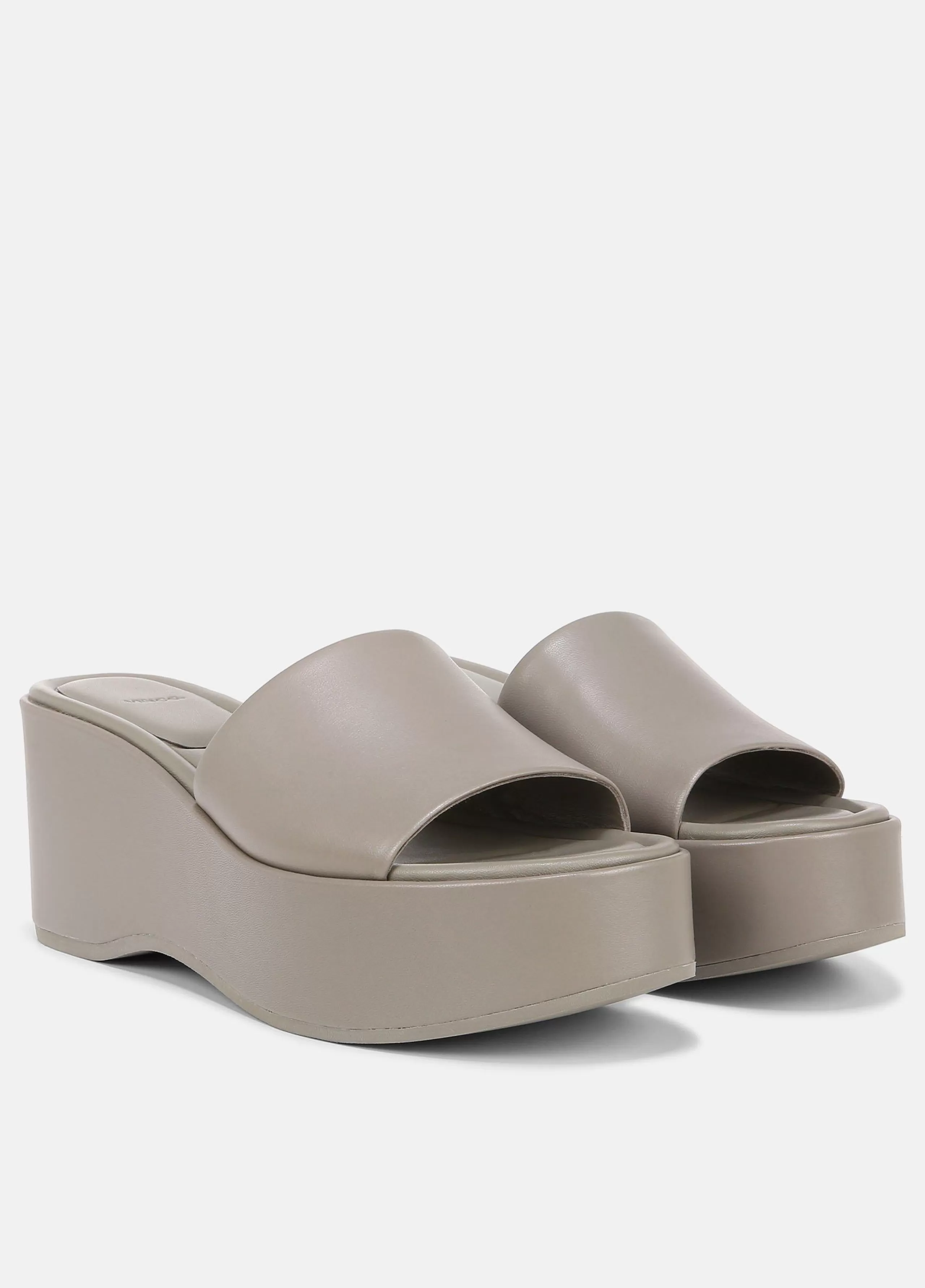 Women Vince Polina Leather Platform Sandal