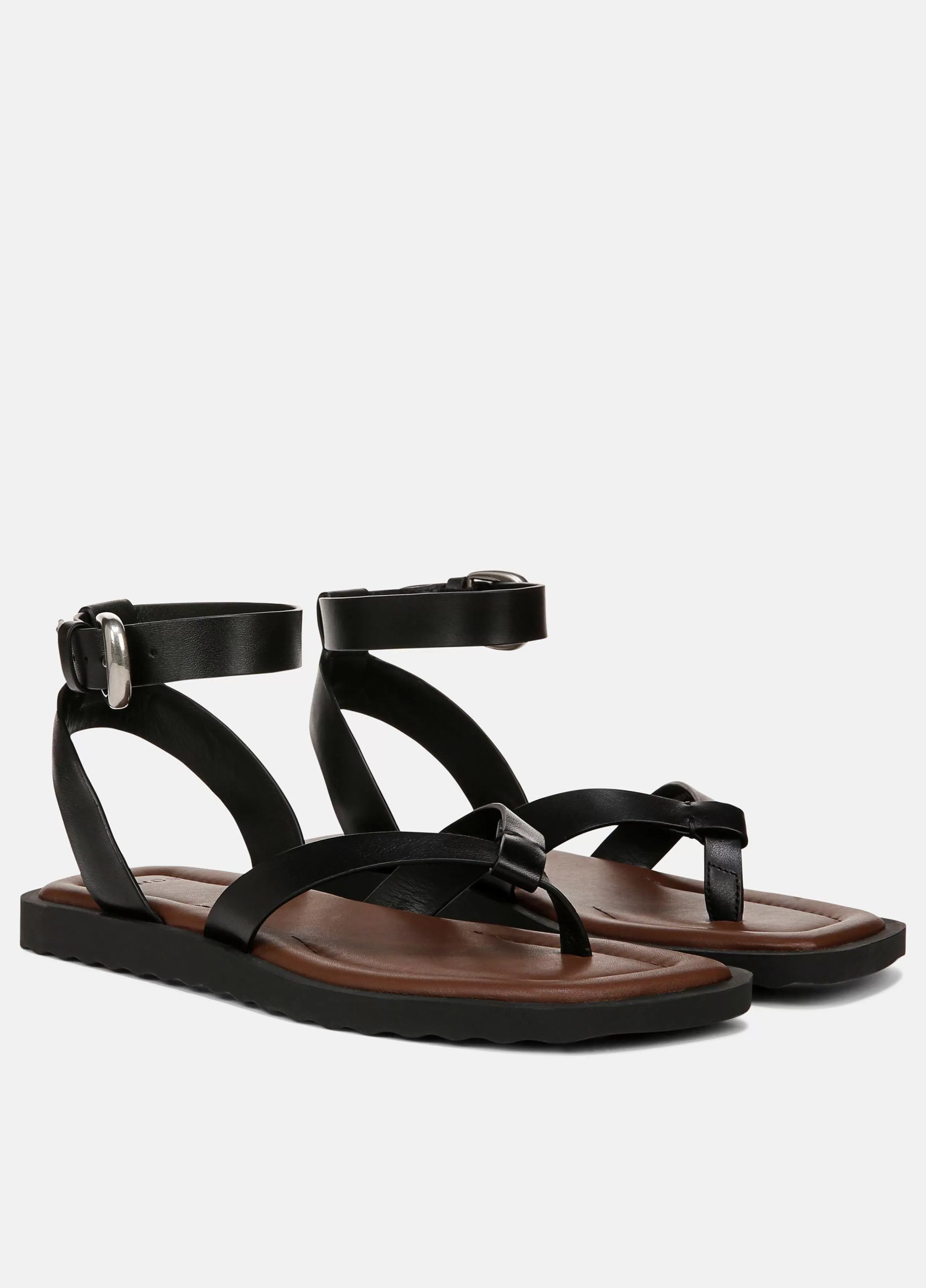 Women Vince Samuela Leather Lug-Sole Sandal