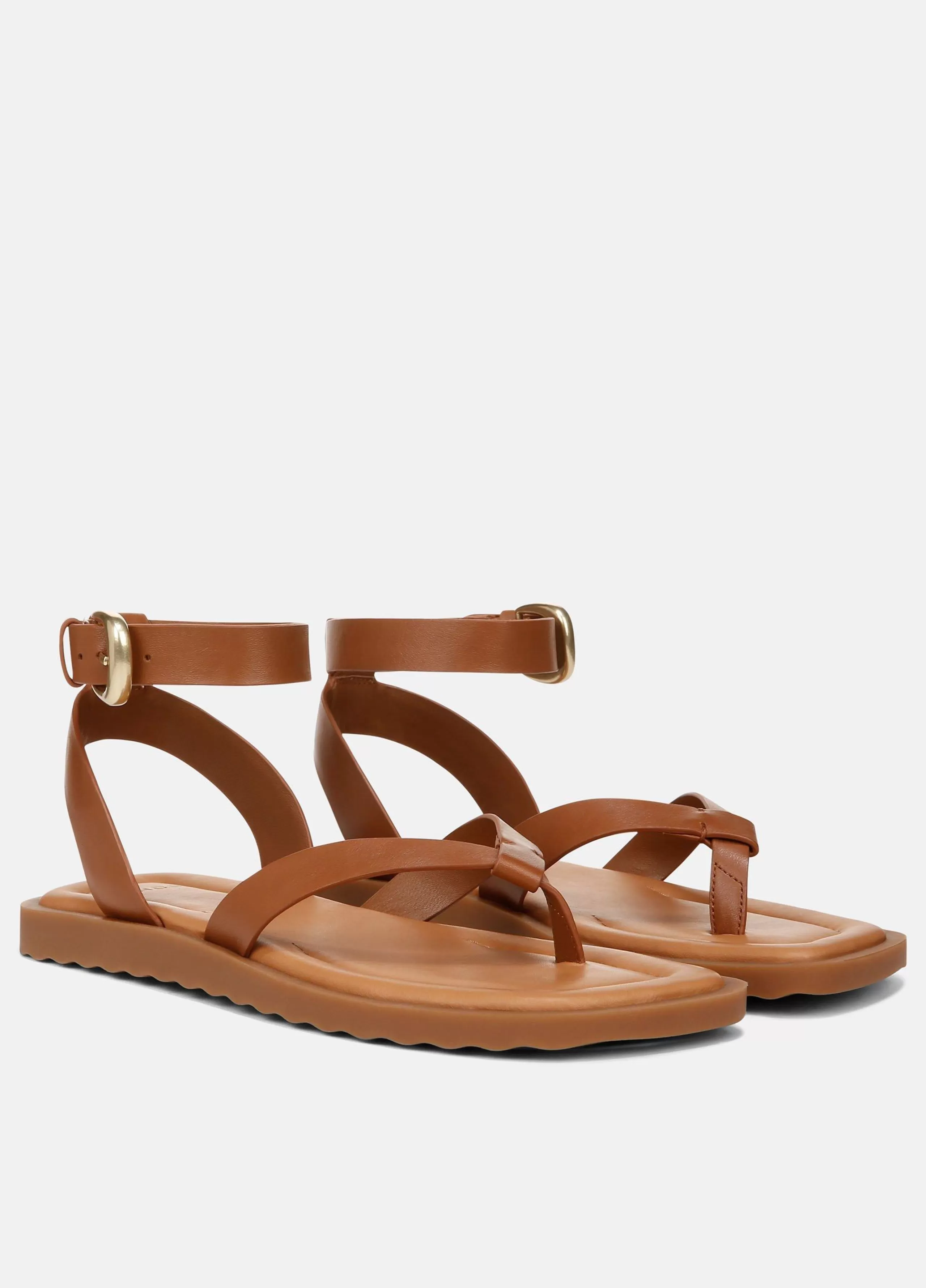 Women Vince Samuela Leather Lug-Sole Sandal