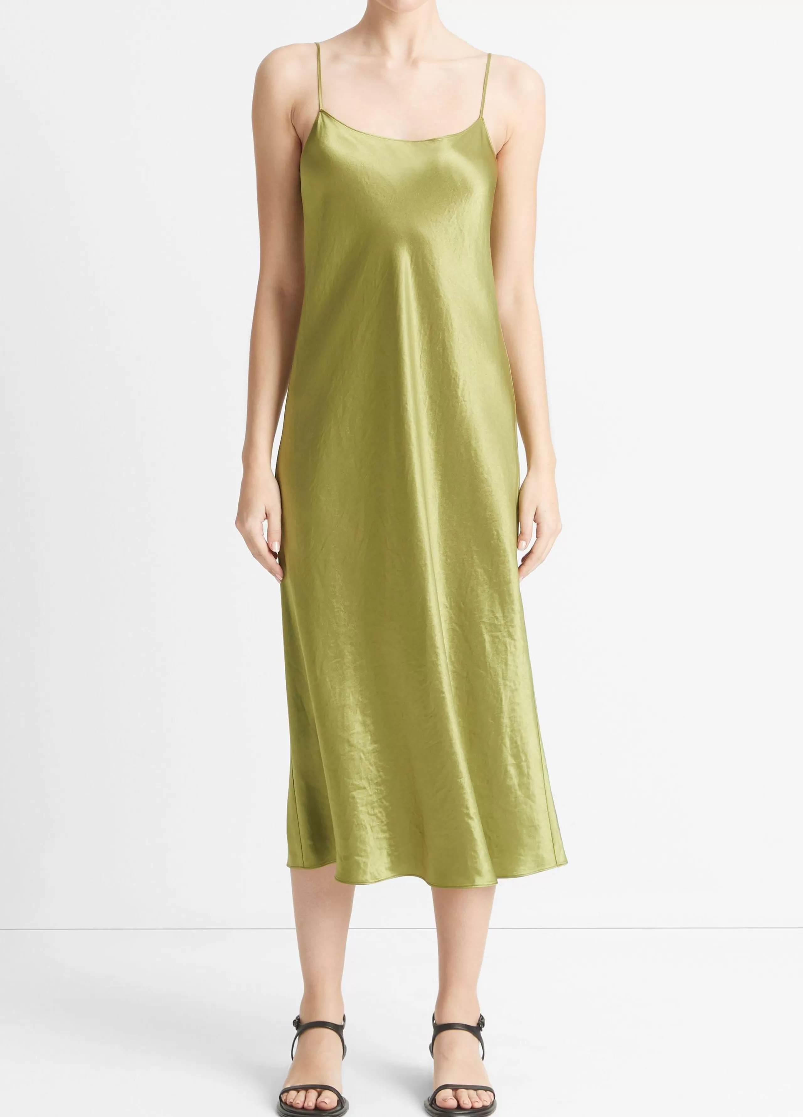 Women Vince Satin Slip Dress