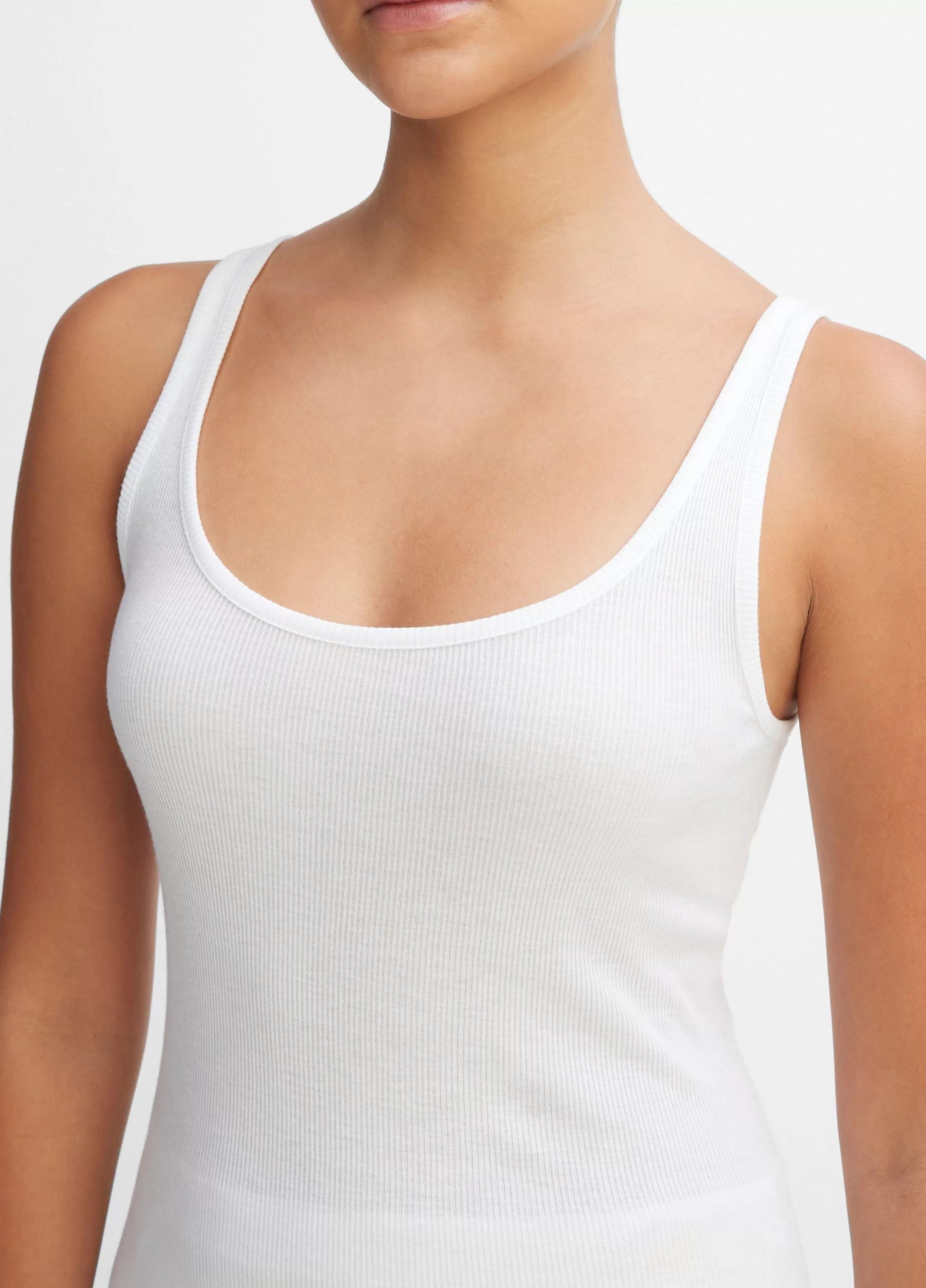 Women Vince Scoop Neck Tank