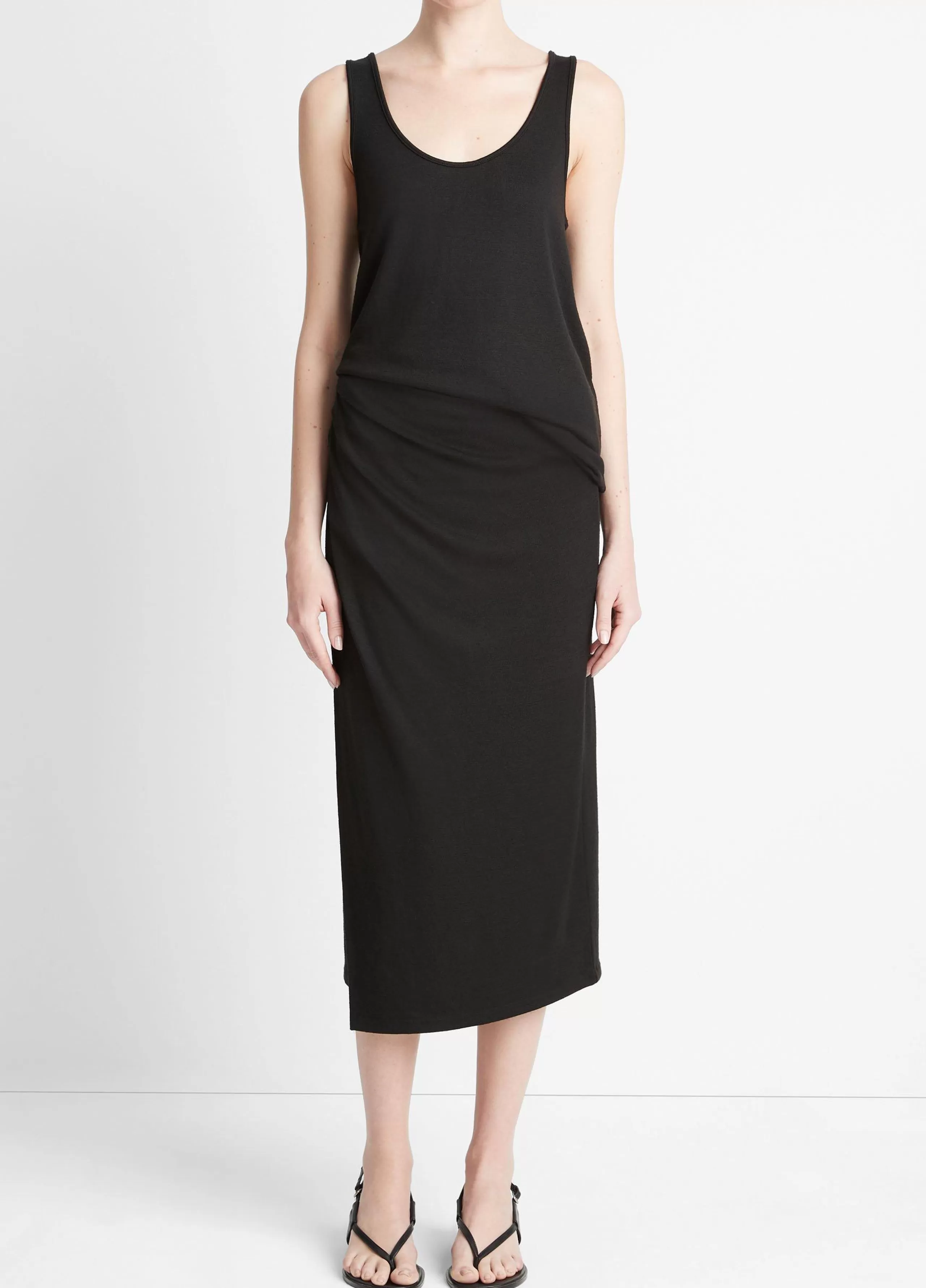 Women Vince Side-Drape Skirt