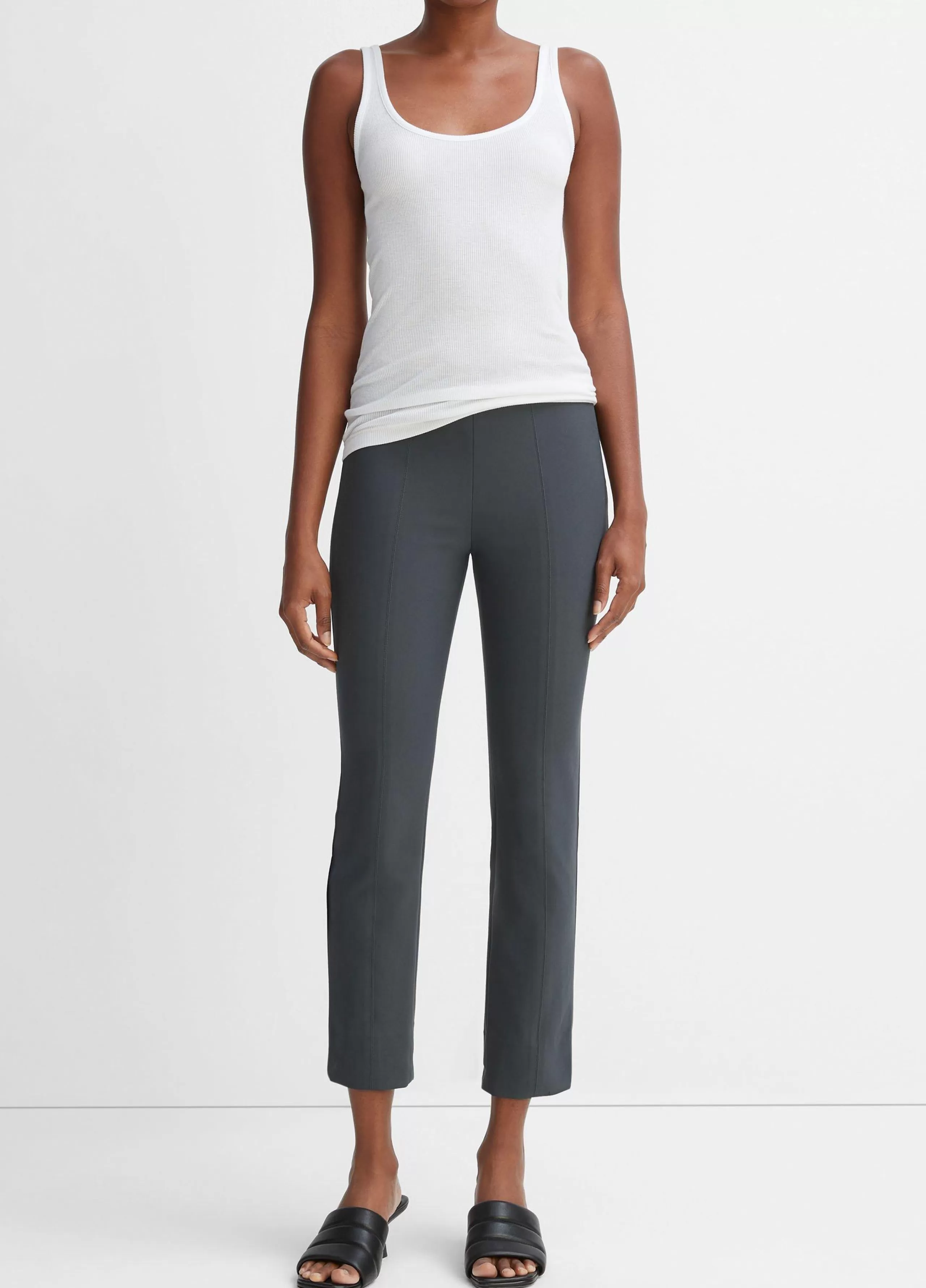 Women Vince Stitch Front Seam Ponte Legging