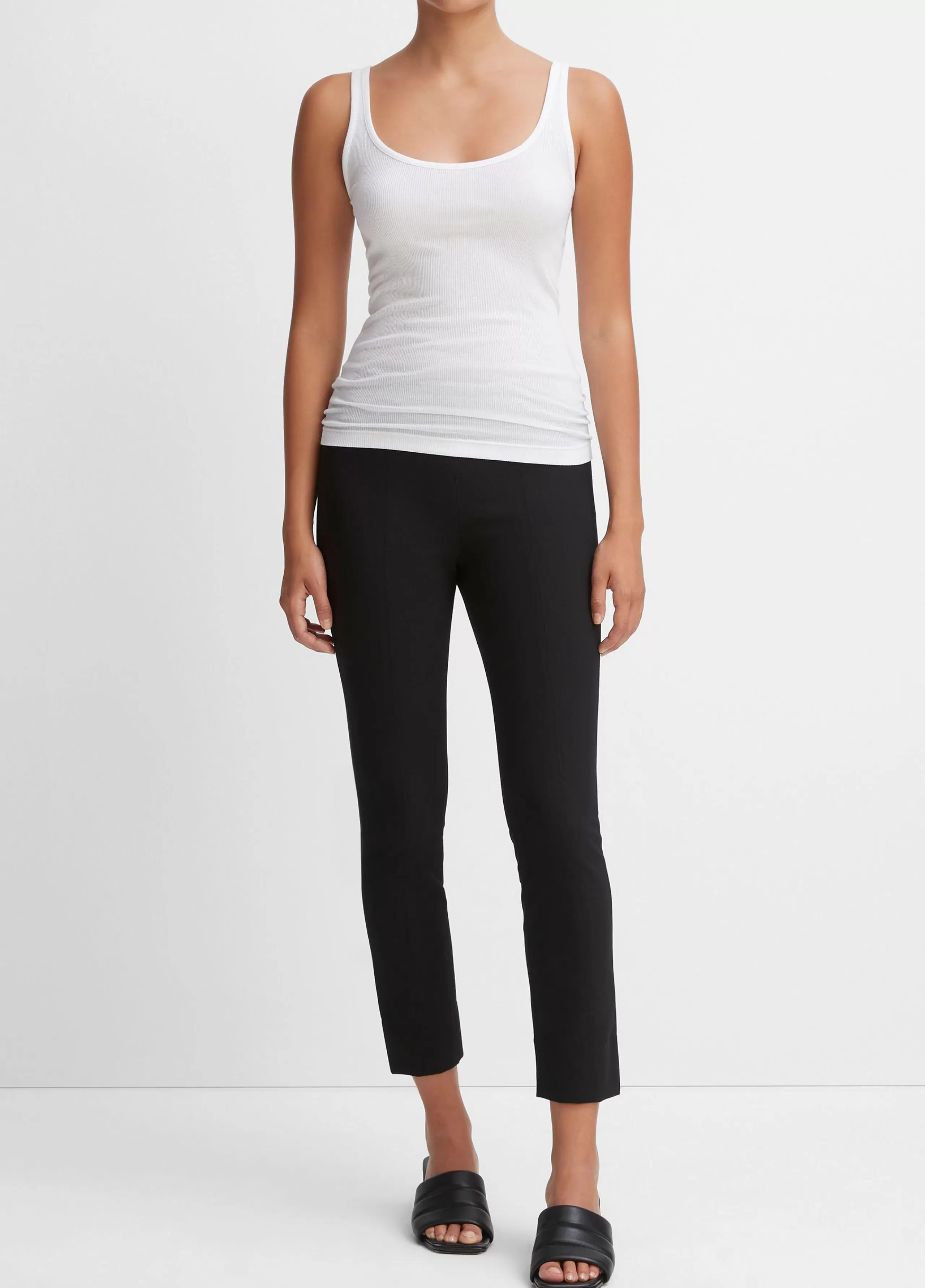 Women Vince Stitch Front Seam Ponte Legging