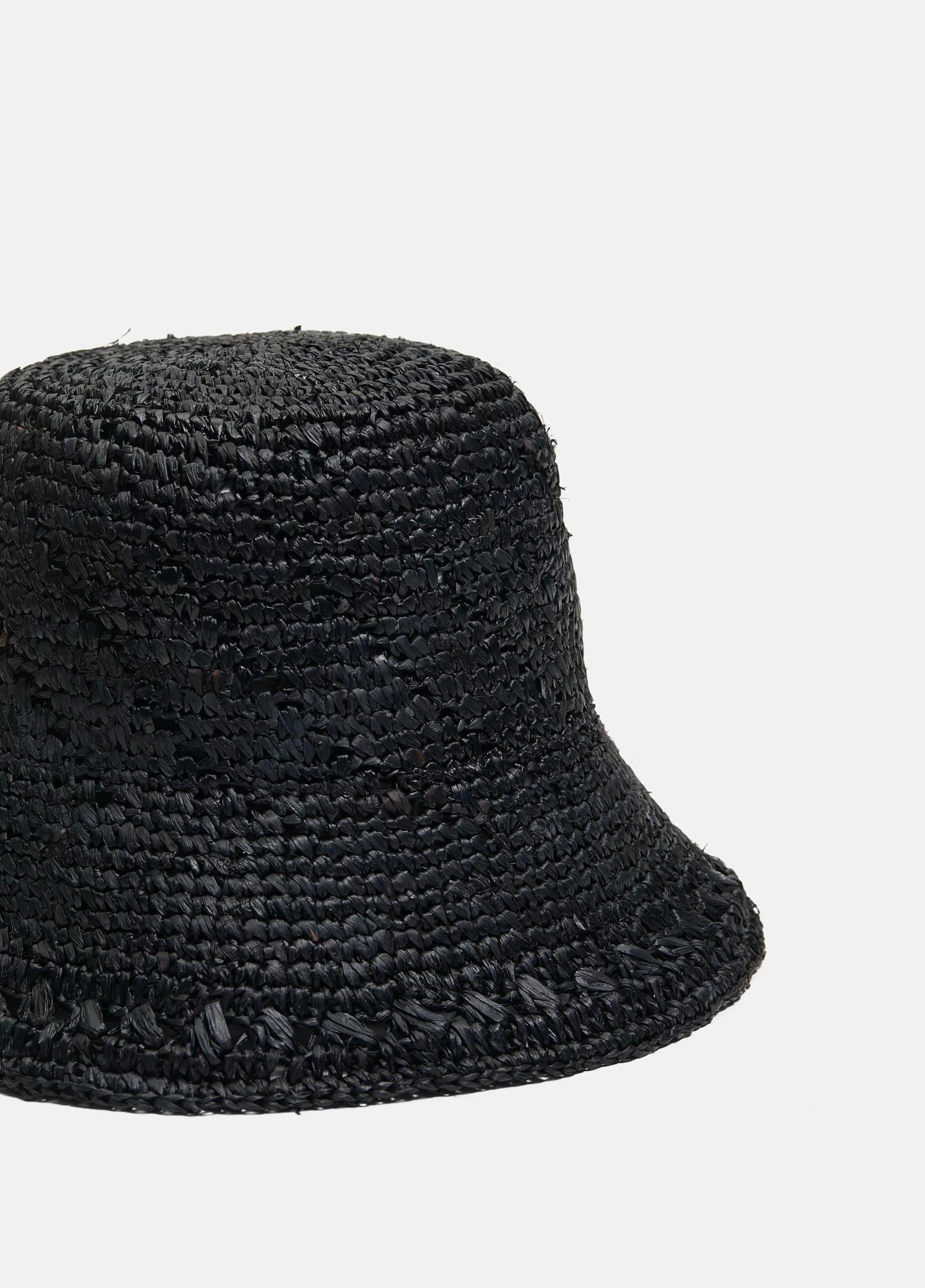 Women Vince Straw Bucket Hat