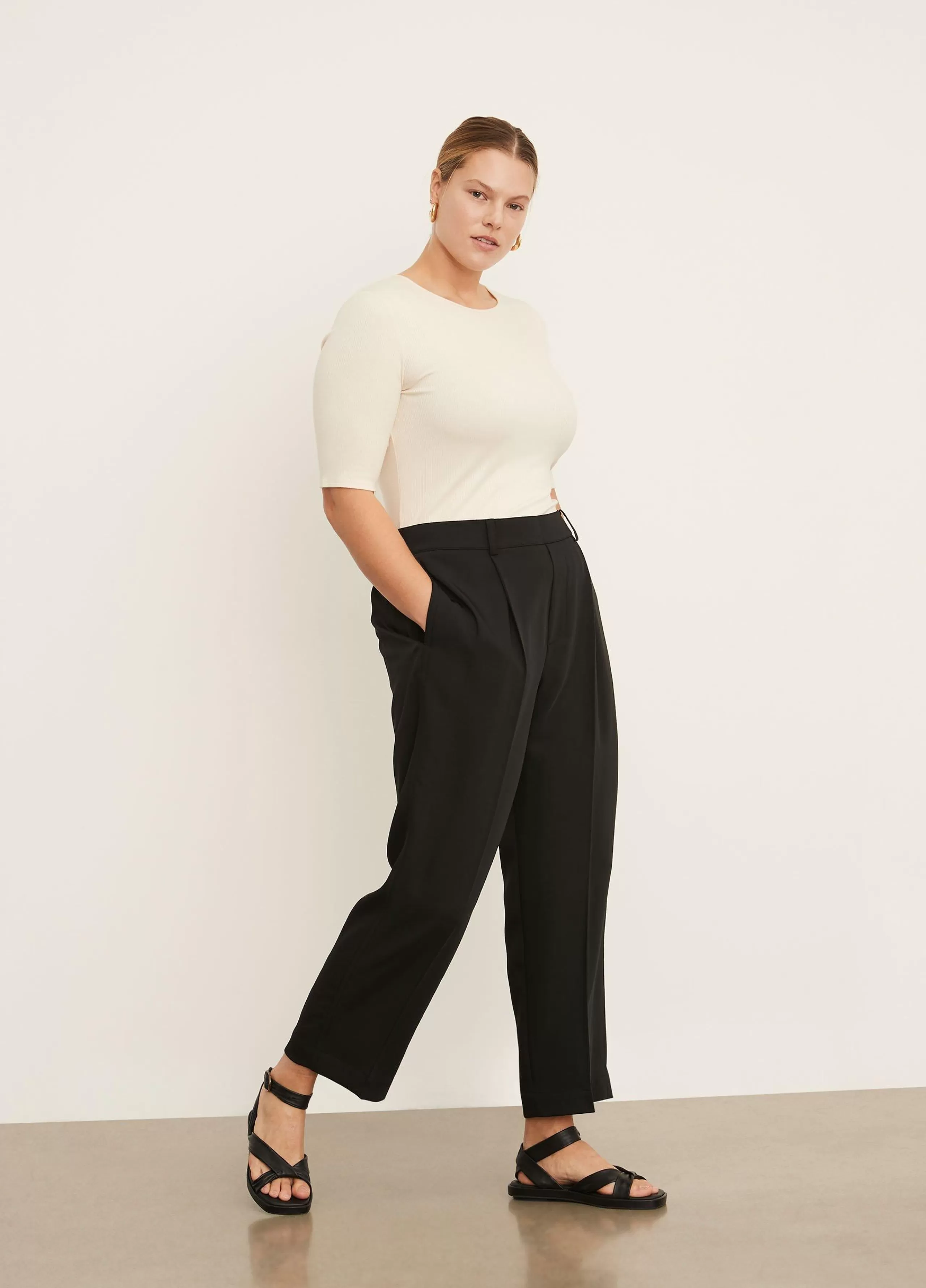 Women Vince Tapered Pull-On Pant