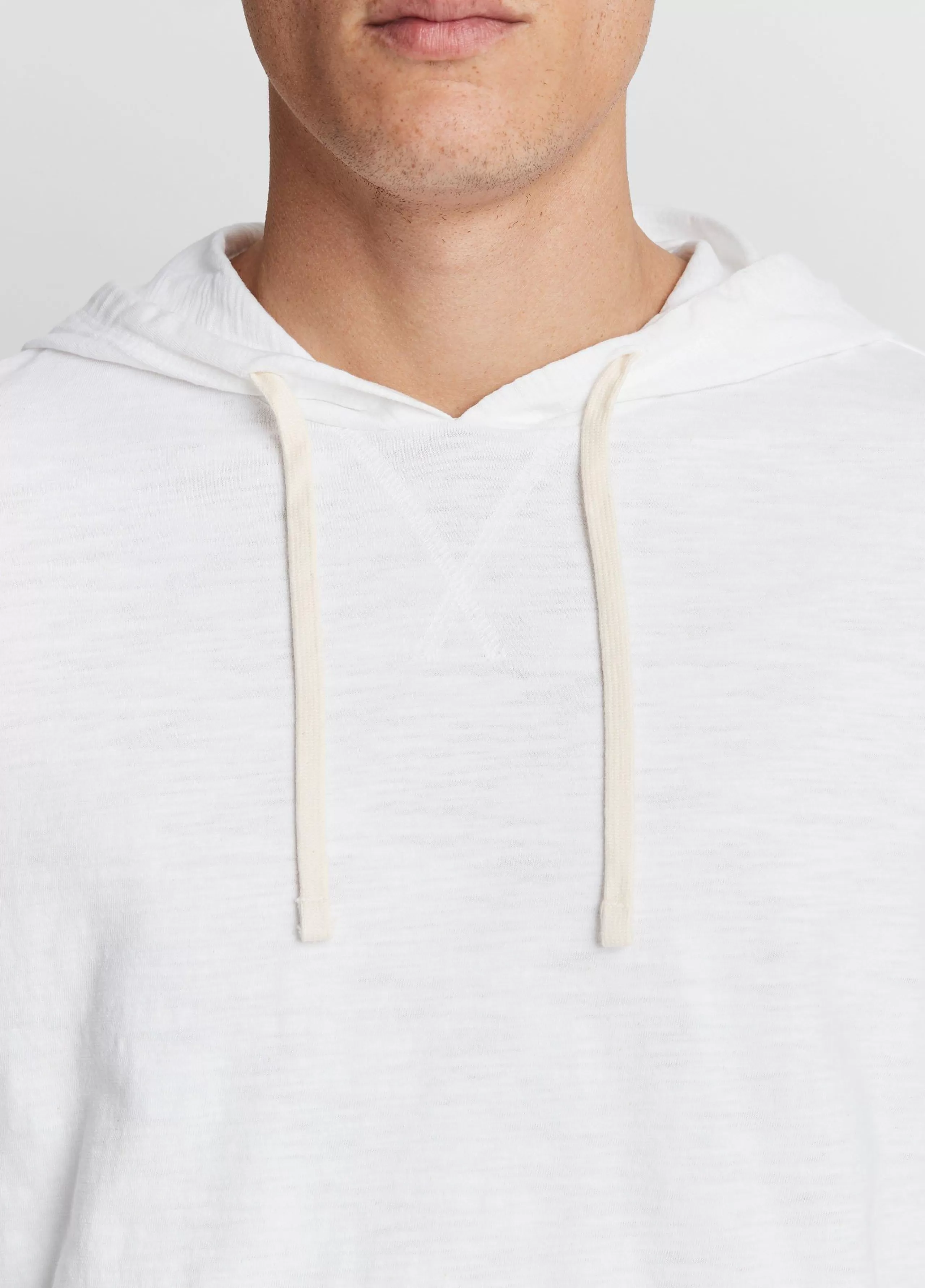 Vince Textured Cotton Hoodie