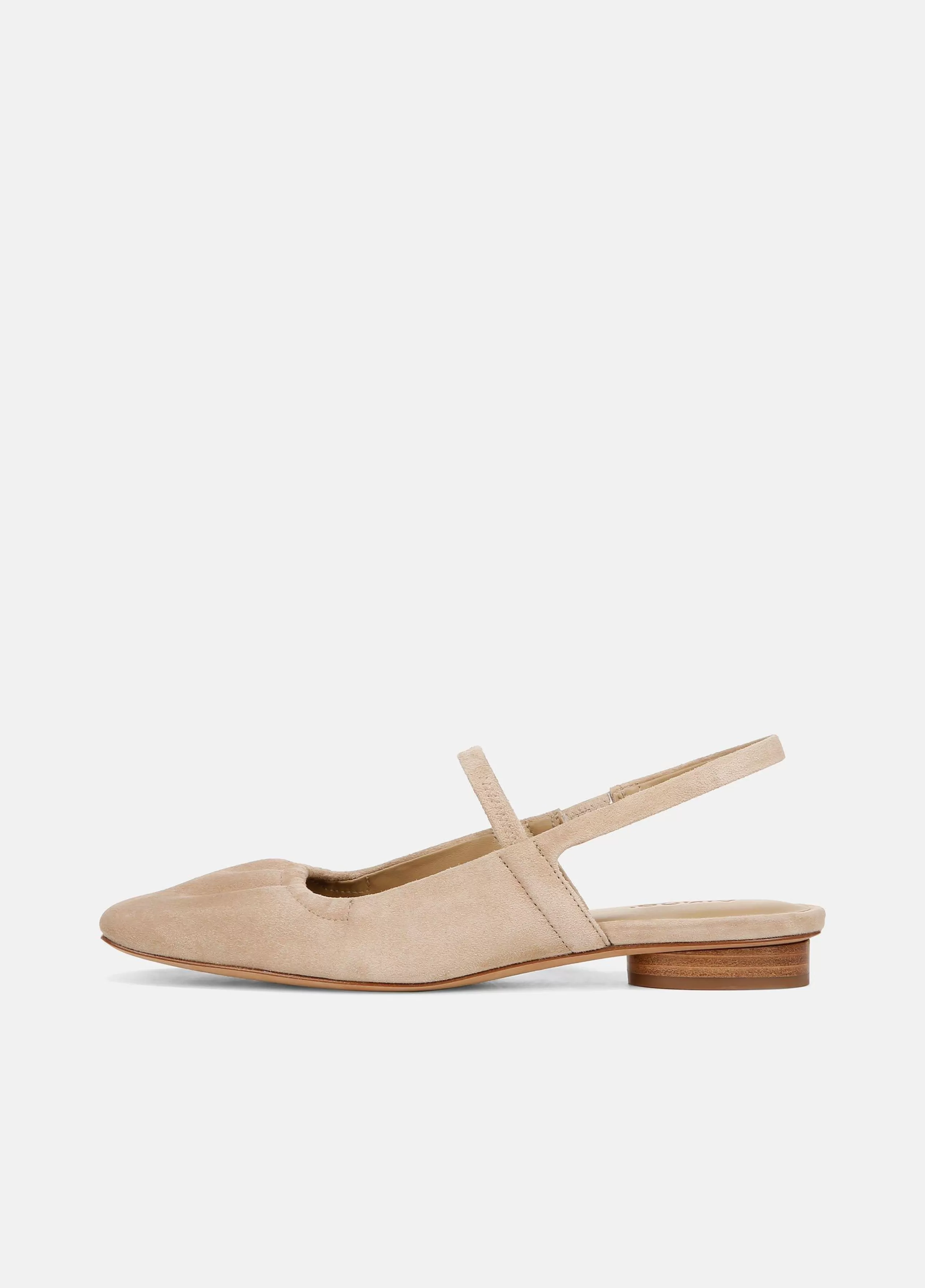 Women Vince Venice Suede Slingback Flat