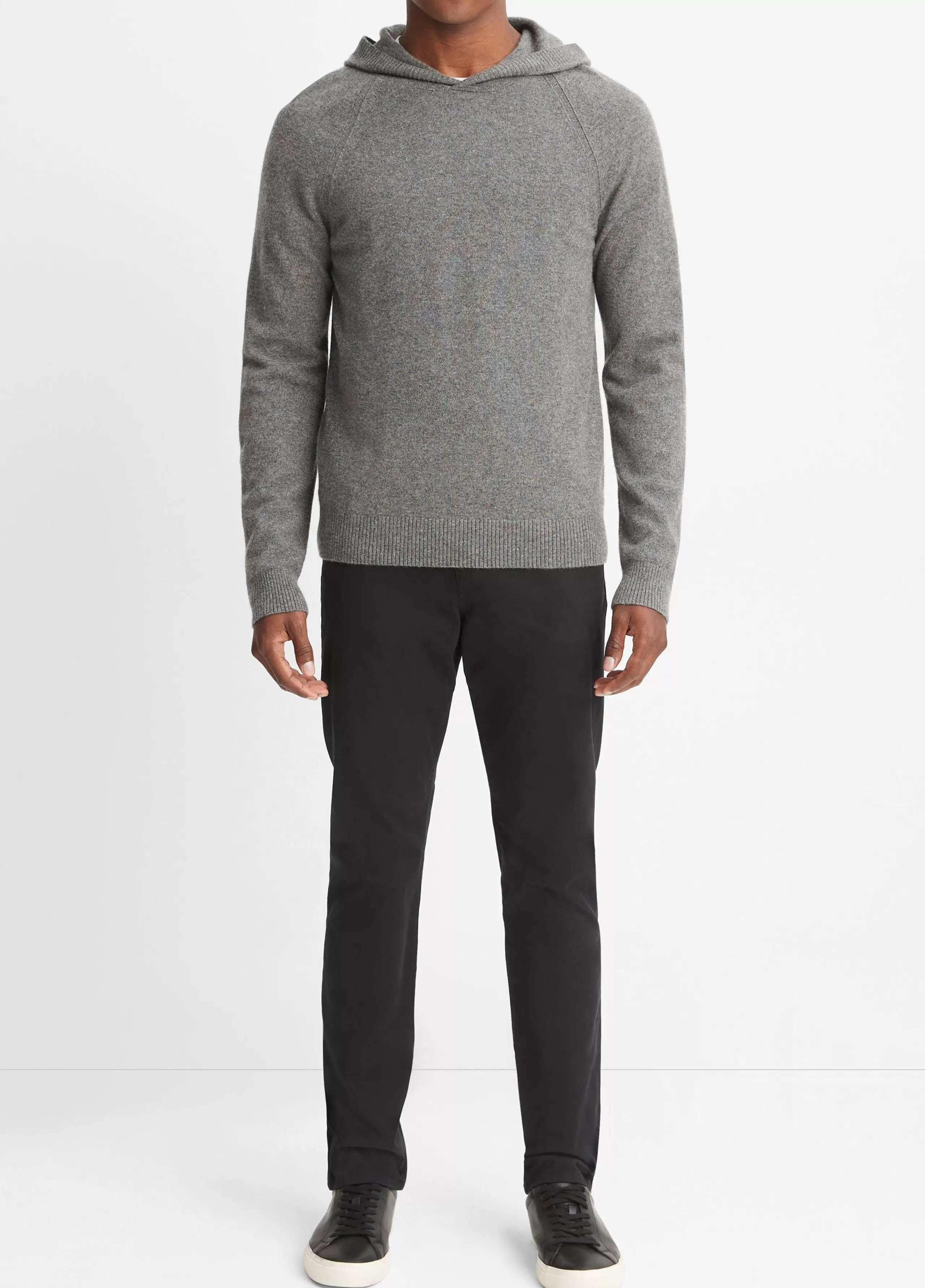 Vince Wool Cashmere Pullover Hoodie