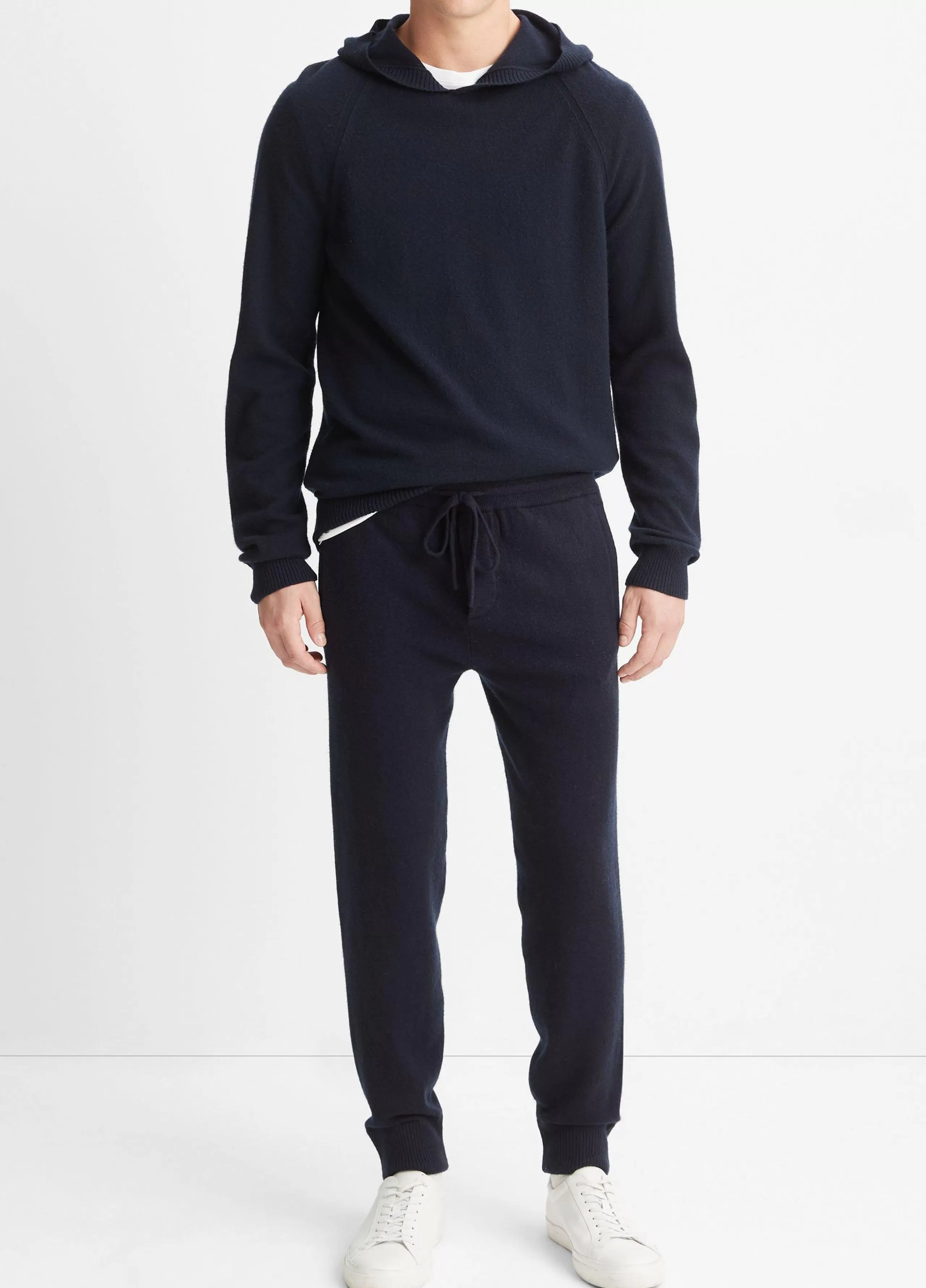 Vince Wool Cashmere Pullover Hoodie